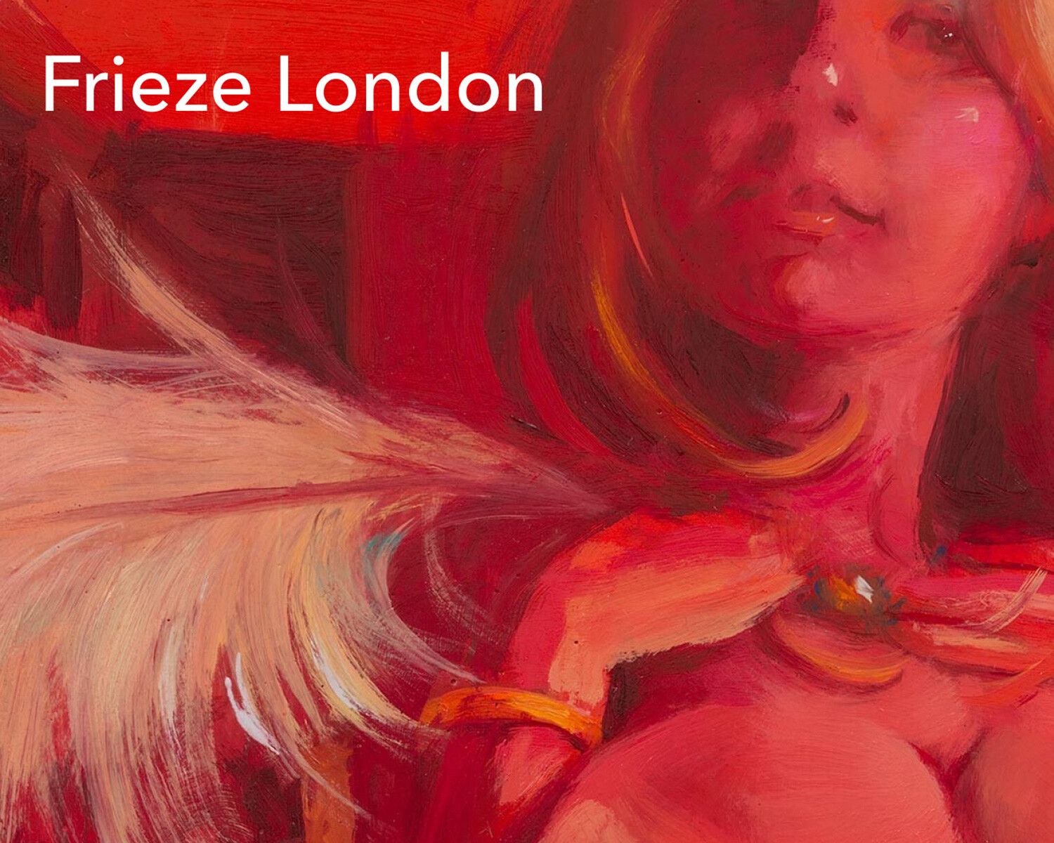 An image CTA with the following text overlay Frieze London 2022