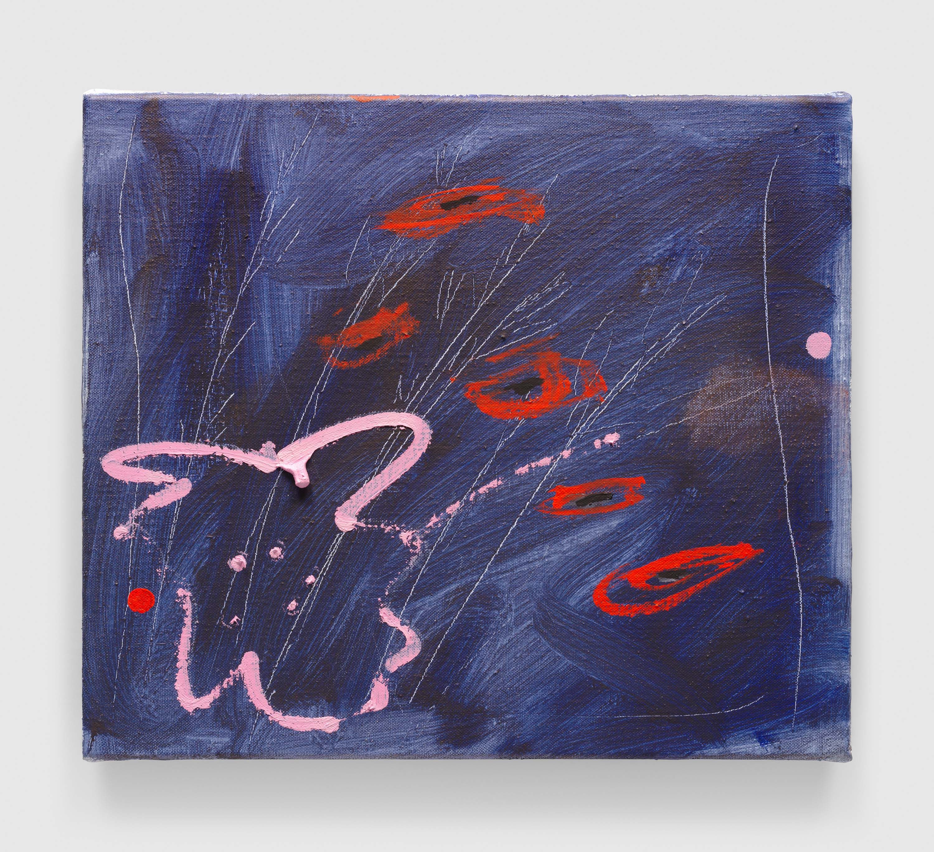 A painting by Emma McIntyre, titled Remanence, dated 2024.