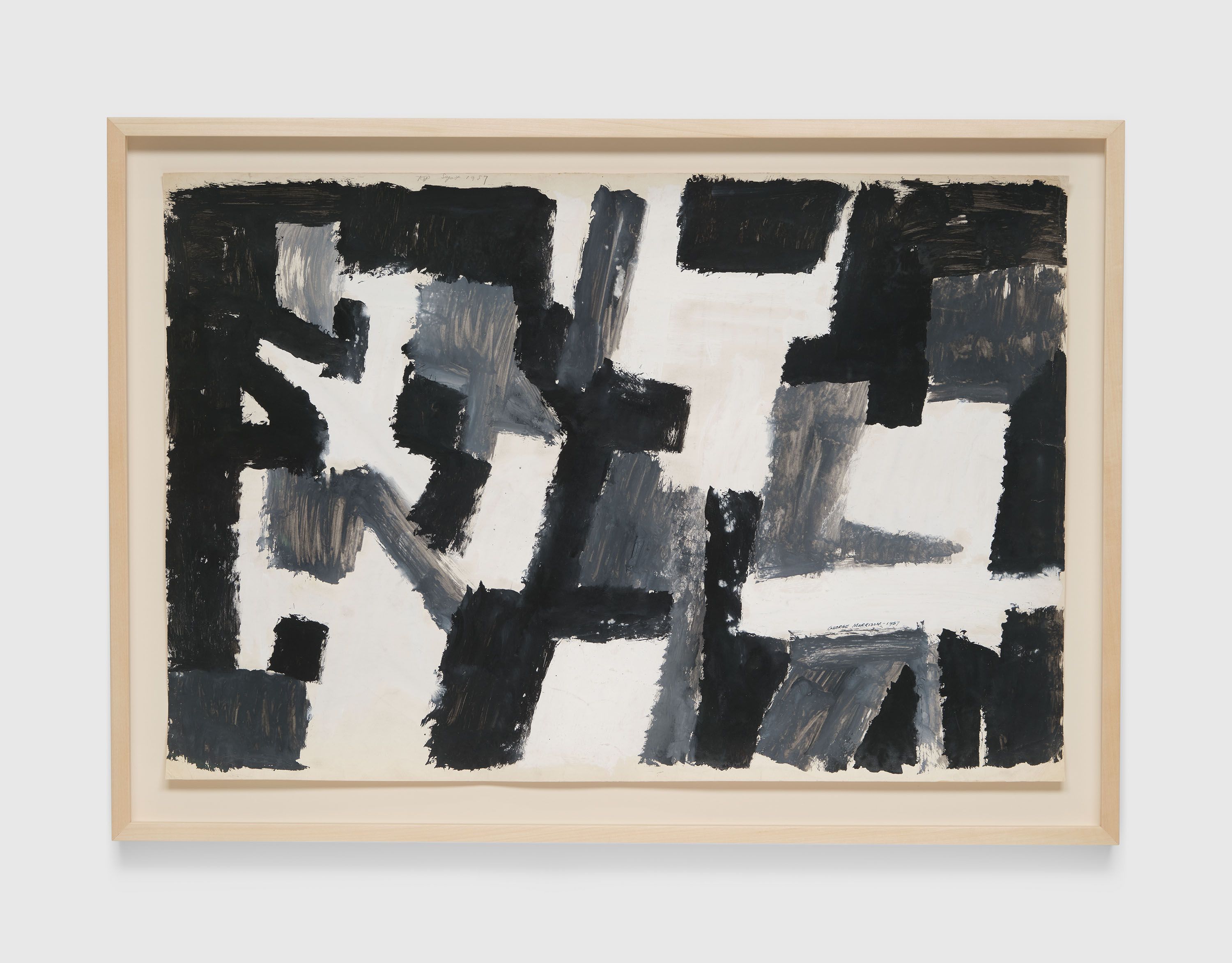 George Morrison: Paintings and Works on Paper, 1950s–1960s | Los
