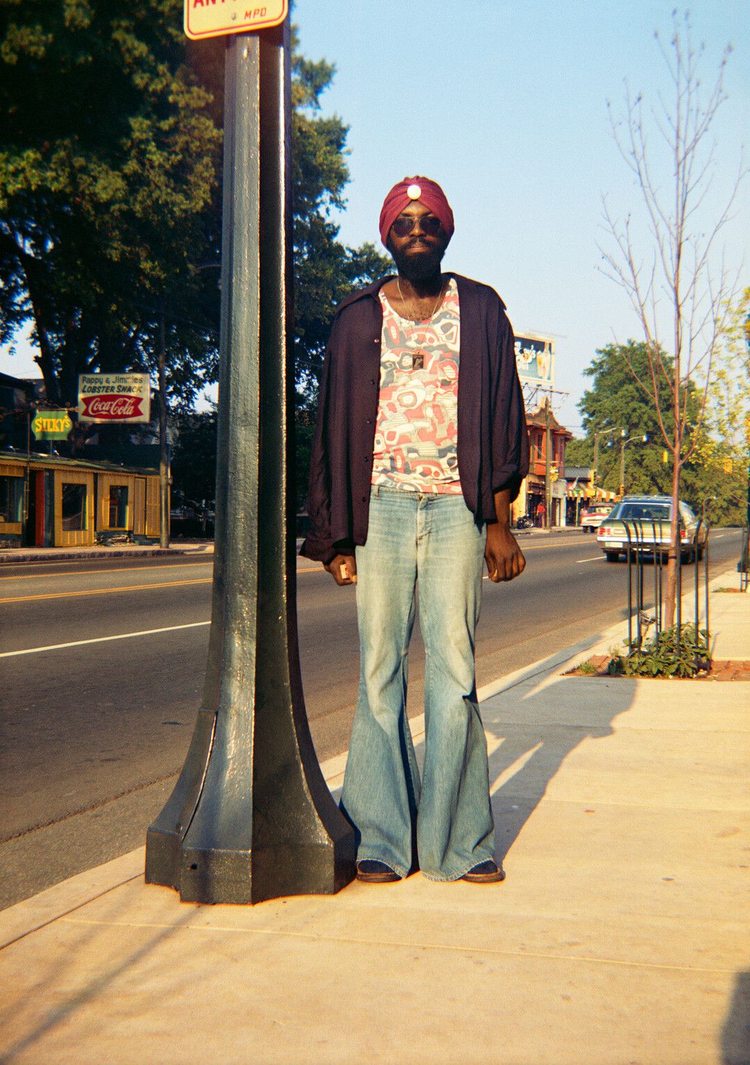 An untitled pigment print by William Eggleston, circa 1973 to 1978.