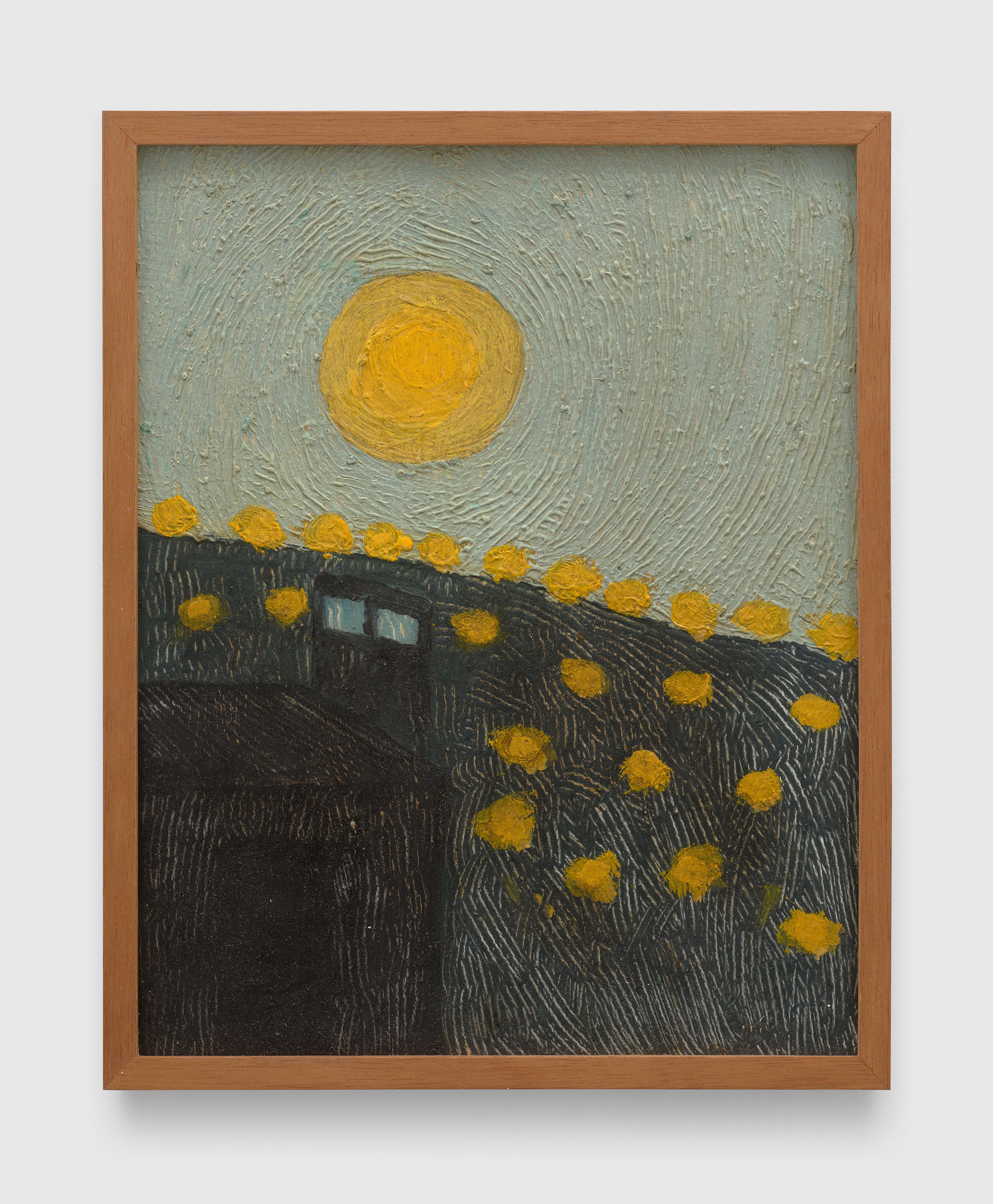 A painting by Amadeo Luciano Lorenzato, titled Sem título, translated as untitled, 1980.