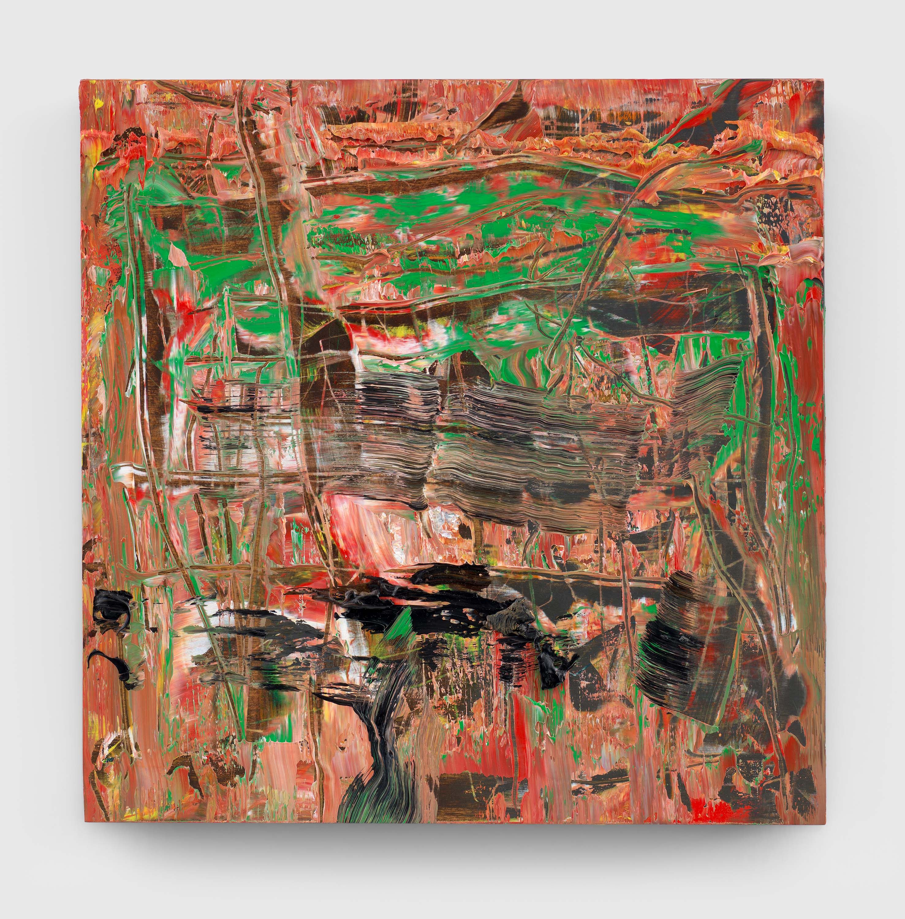 A painting by Gerhard Richter, titled Abstraktes Bild (Abstract Painting), dated 2016.