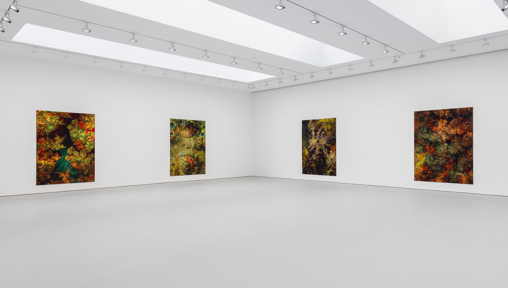An Installation view, Thomas Ruff: d.o.pe., David Zwirner, New York, dated 2022