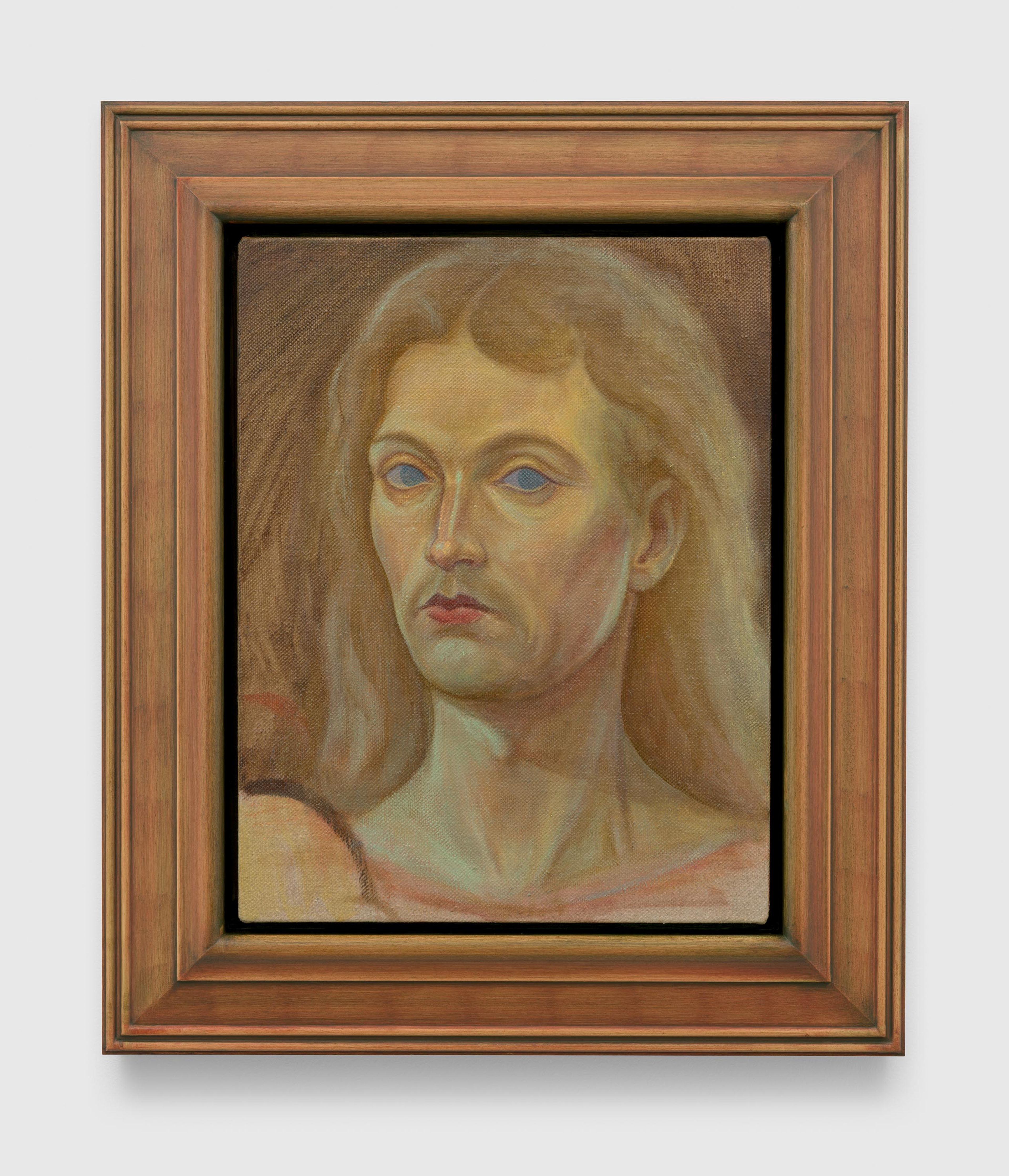 A painting by Steven Shearer, titled Pageant Judge, dated 2026.