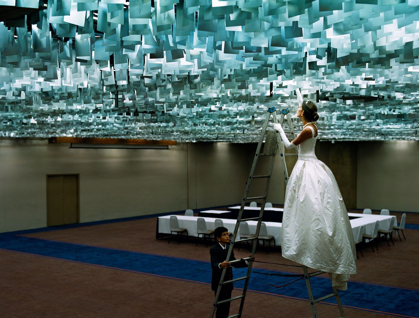 A photograph by Philip-Lorca diCorcia, titled W, November 2003, #12, dated 2003.