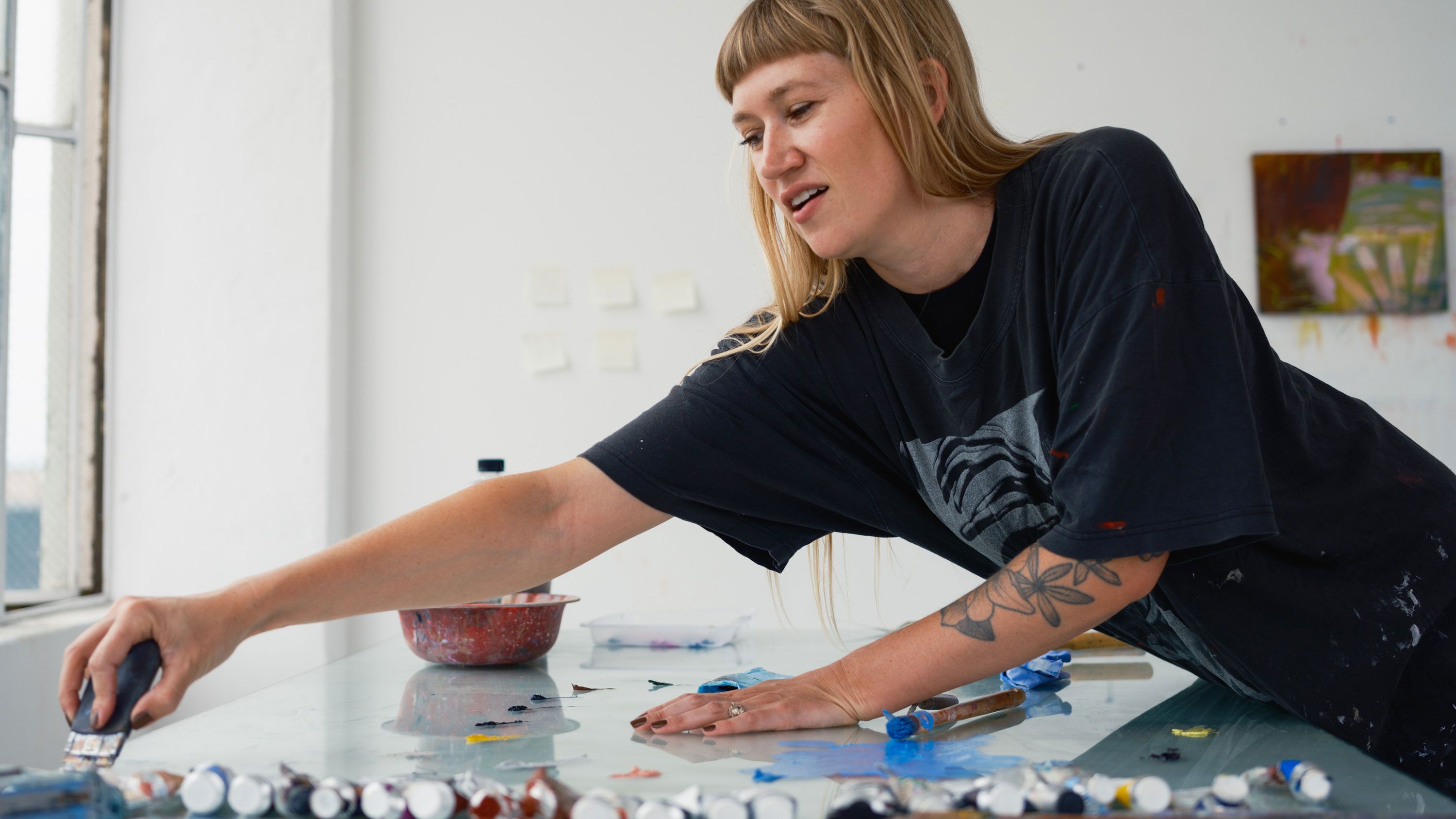 A Photo, of the artist, by Chantal Anderson