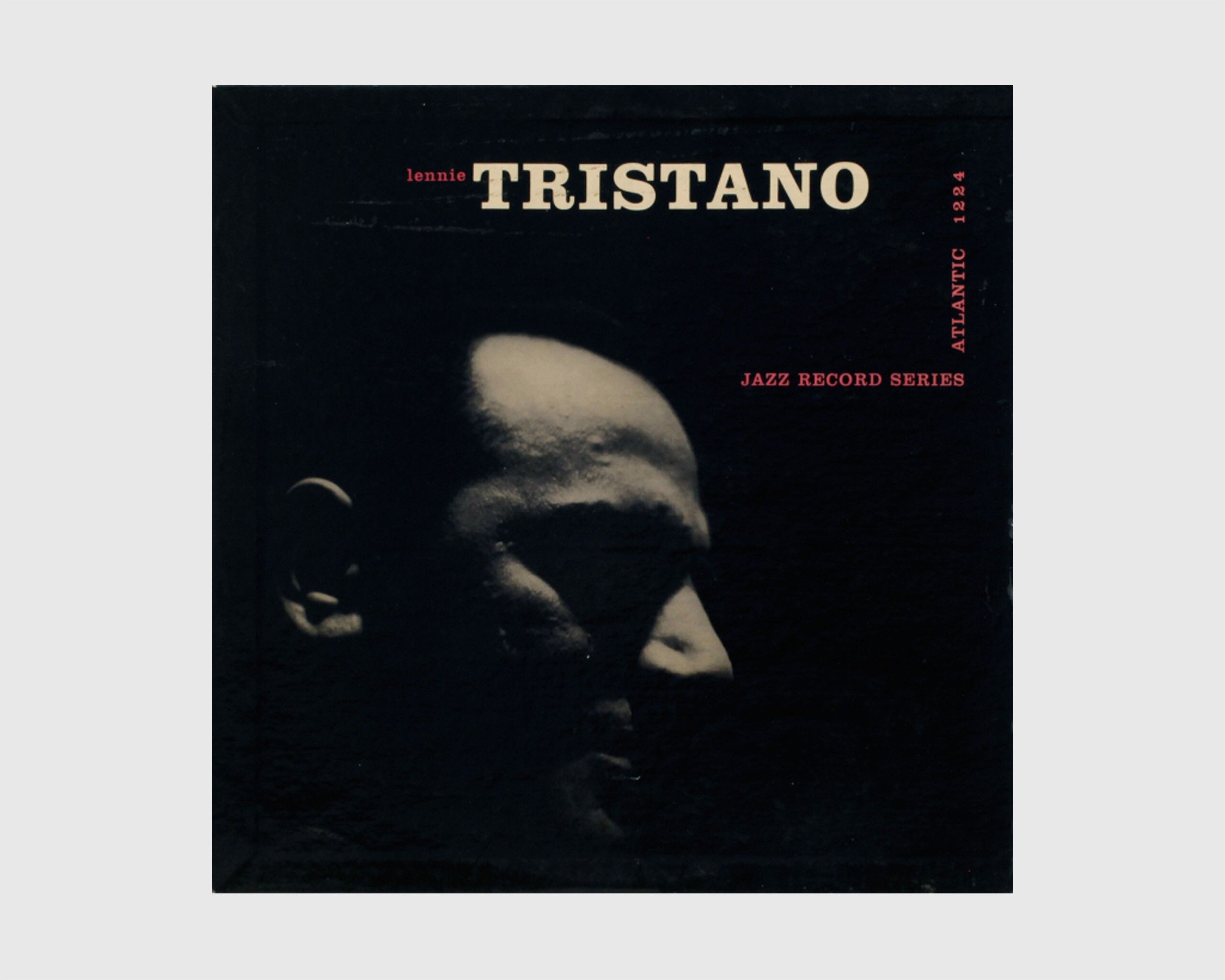 An album cover for the title Lenny Tristano by Lenny Tristano in 1955
