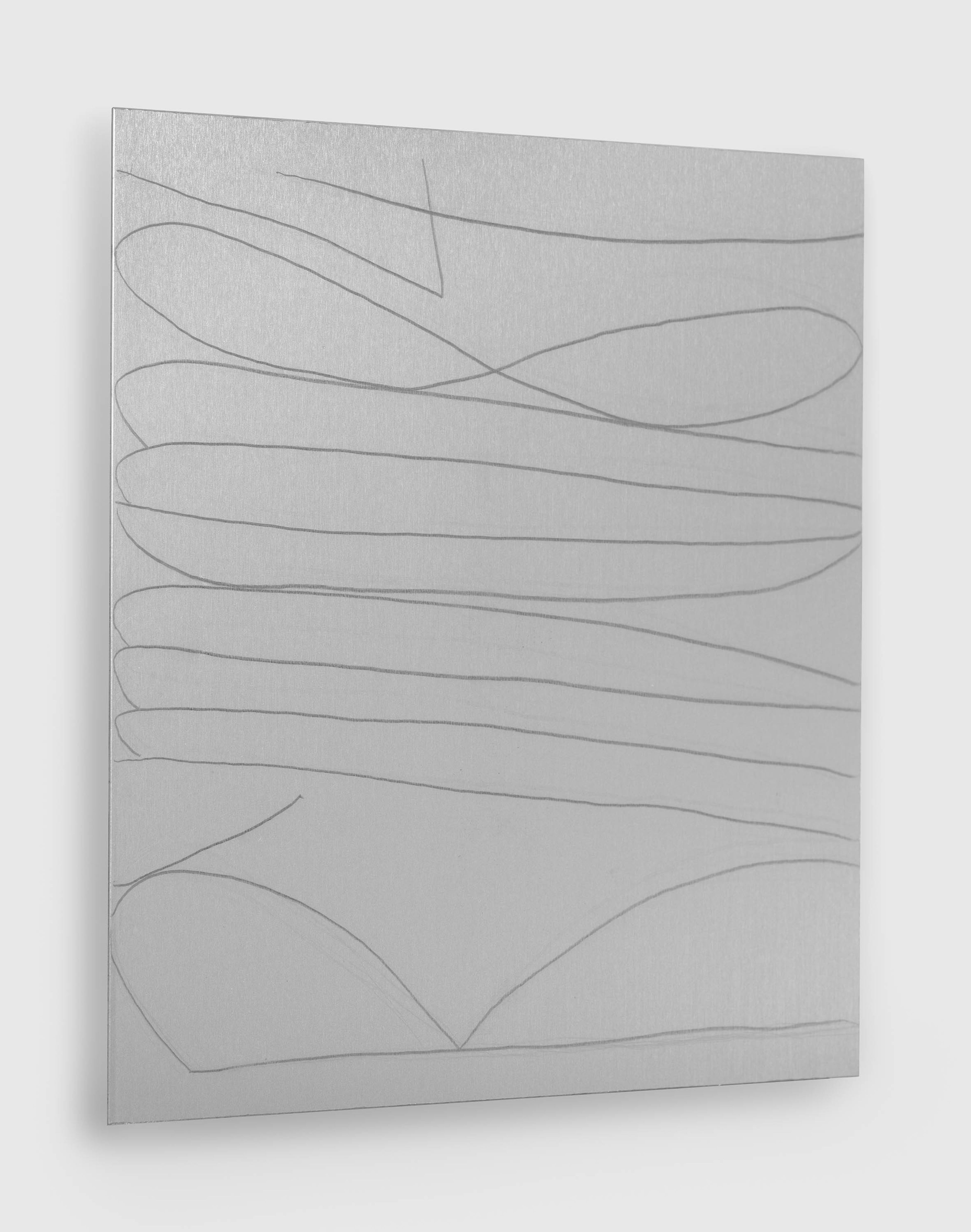 A painting by Robert Ryman, titled Spectrum VIII, dated 1984.
