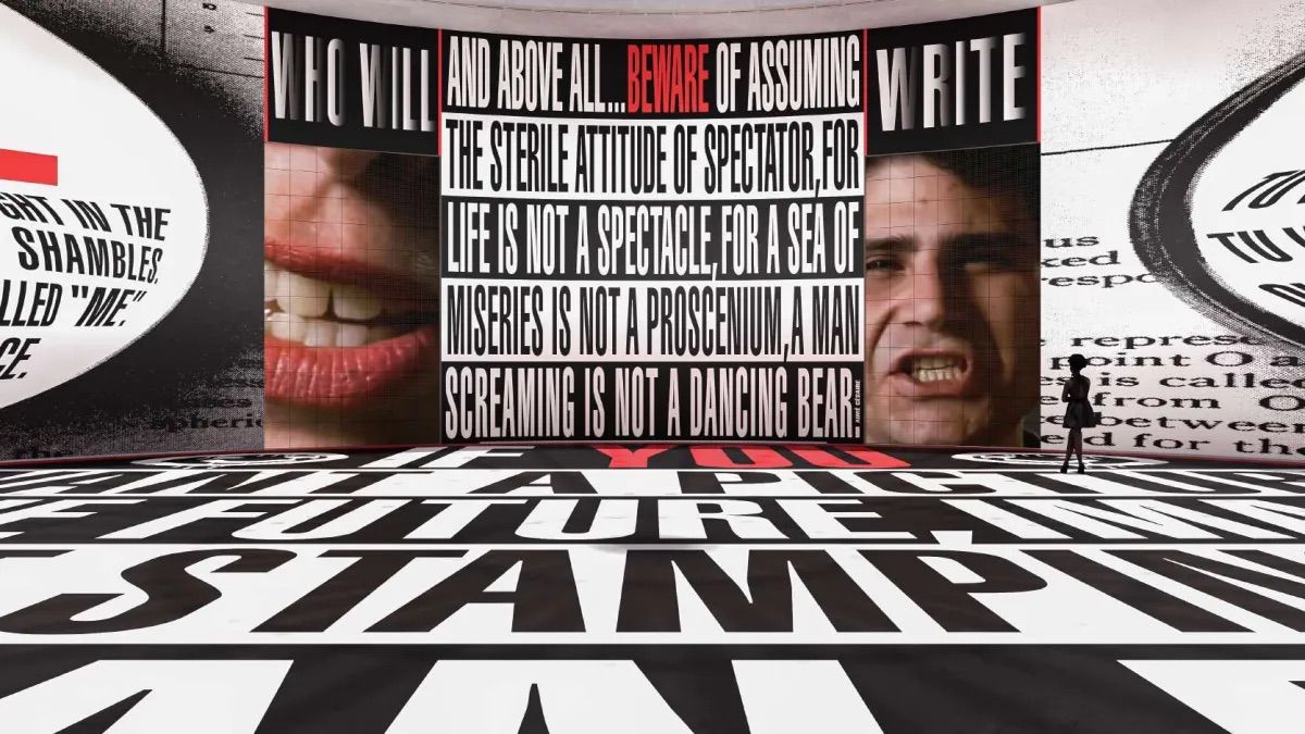 Barbara Kruger - Artworks & Biography | David Zwirner