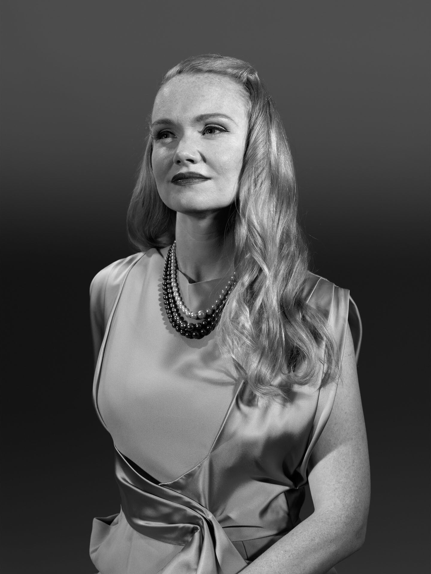 A photograph by Stan Douglas, titled Actress, 1947, dated 2010. 
