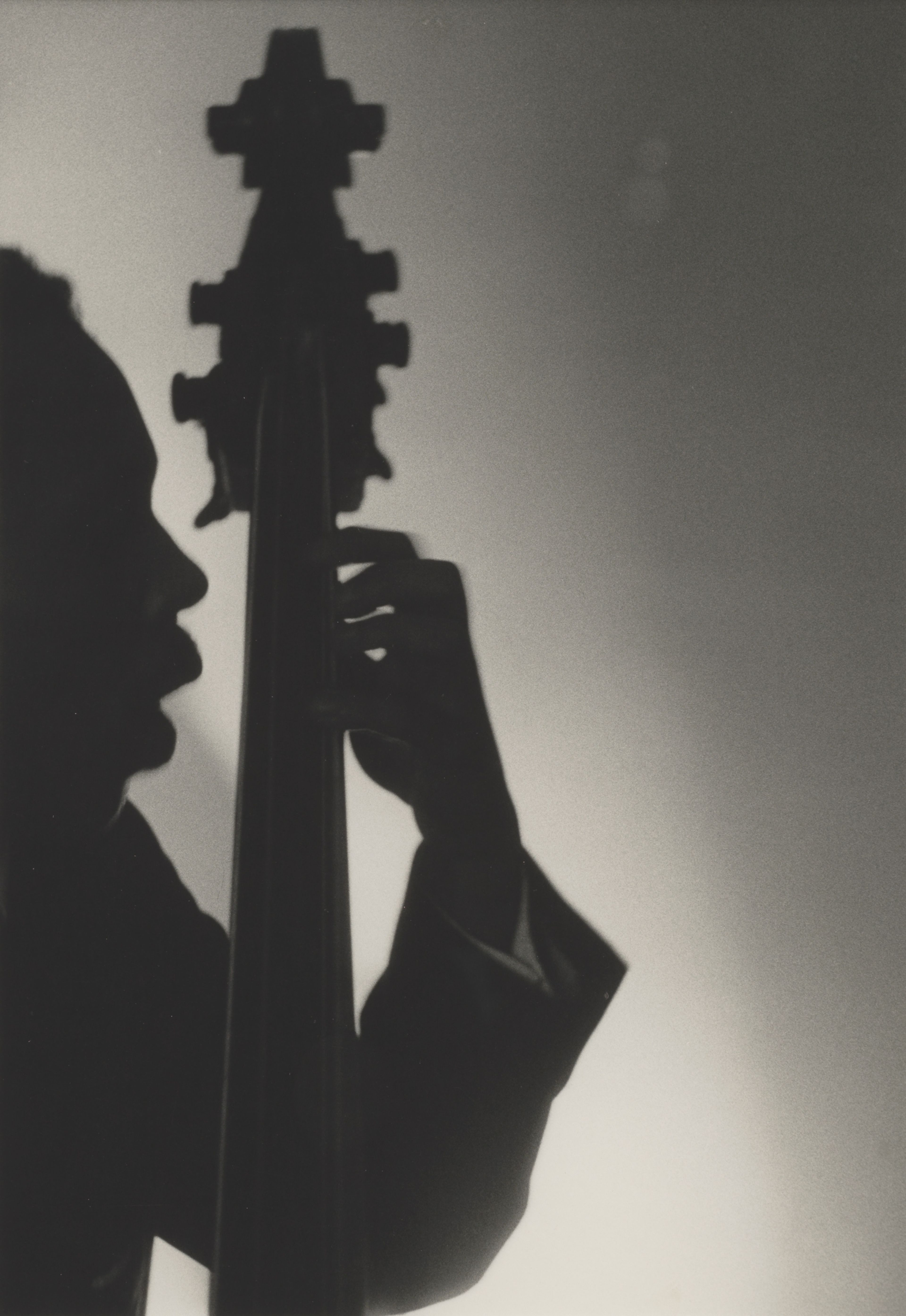 A photograph by Roy DeCarava, titled George Morrow, dated 1956.