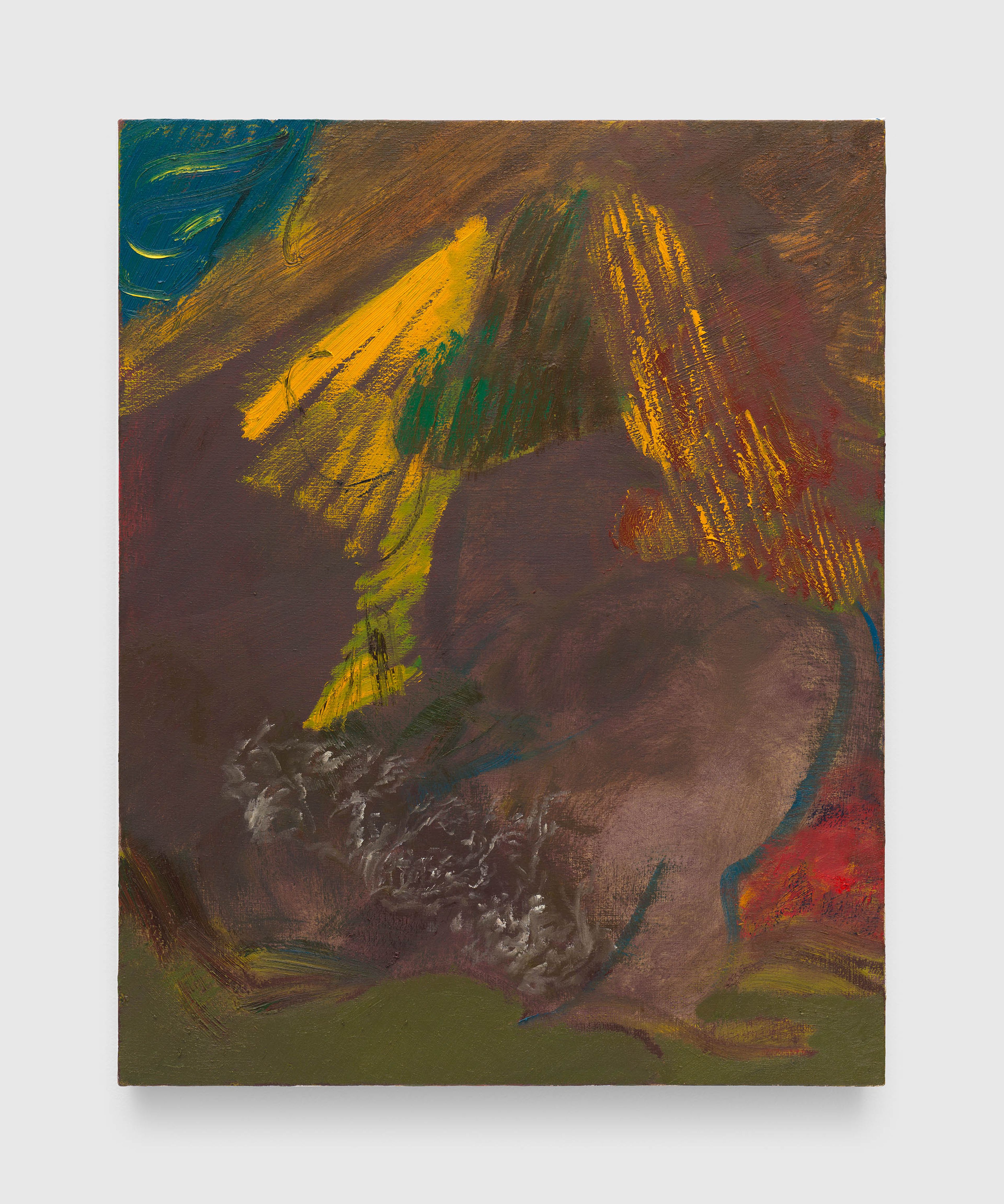 A painting by Brett Goodroad, titled bell, dated 2023.