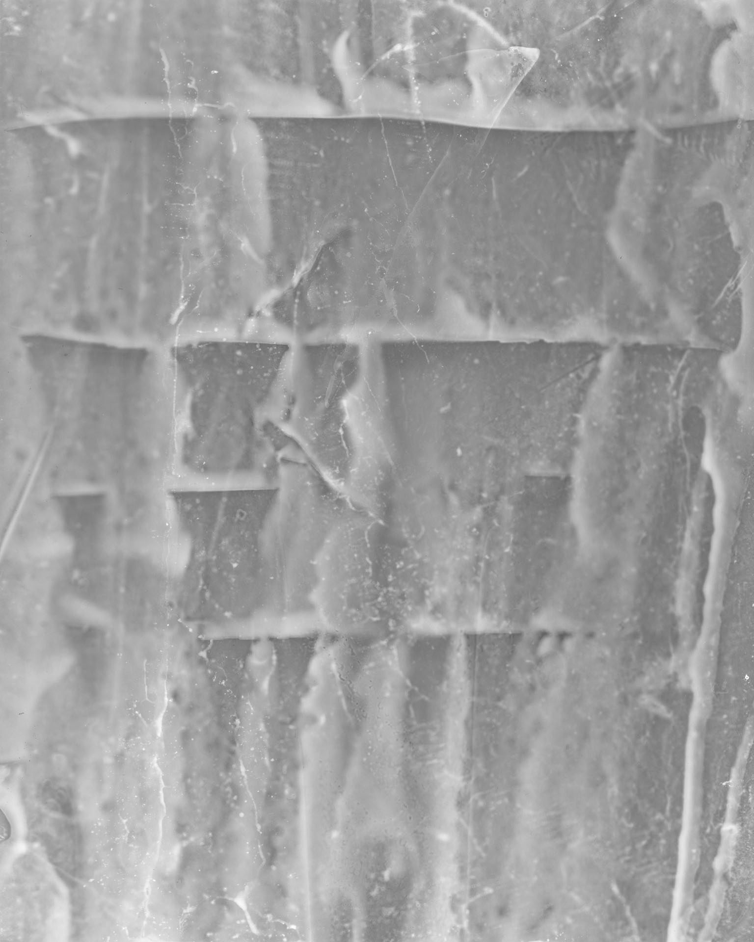 A photograph by James Welling, titled Frolic Architecture 30, dated 2010. 
