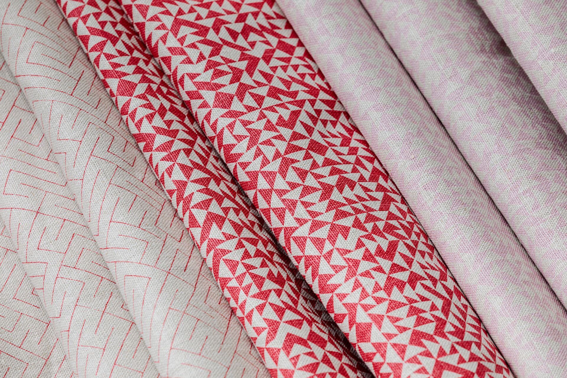 Textile patterns from Anni Albers, produced by Christopher Farr, dated 2019