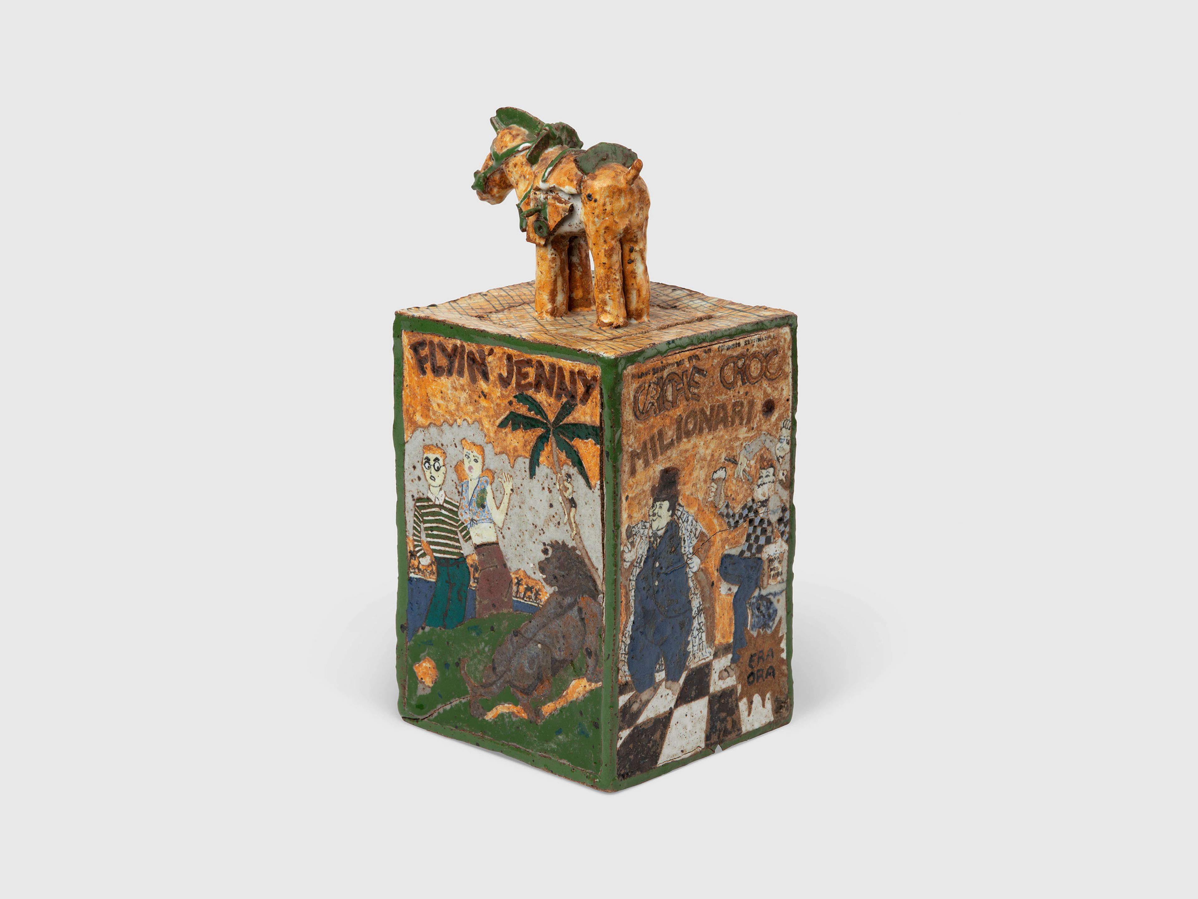 An untitled sculpture by Magdalena Suarez Frimkess, dated 1990.