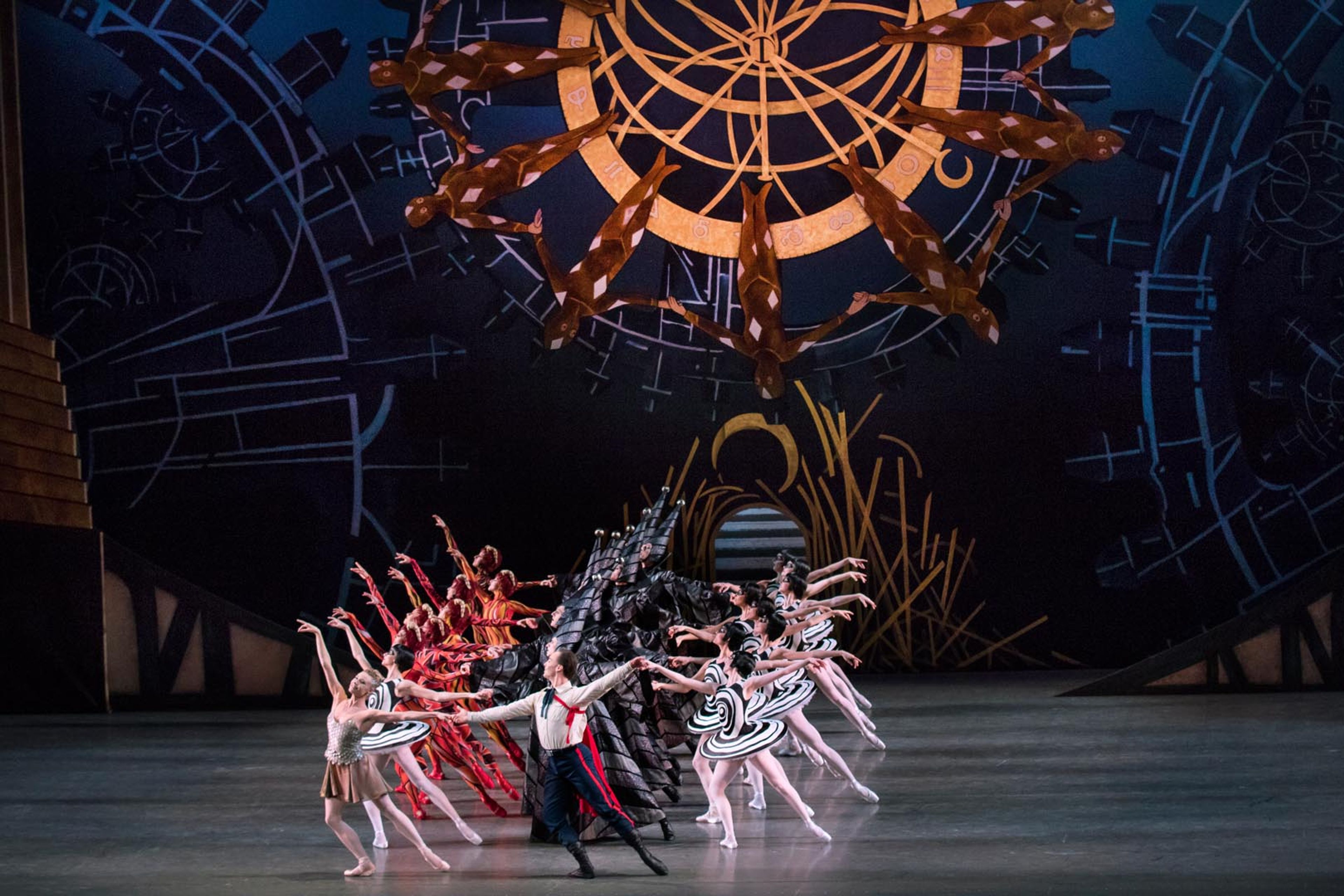 New York City Ballet dancers on stage performing "The Most Incredible Thing" dated 2016.