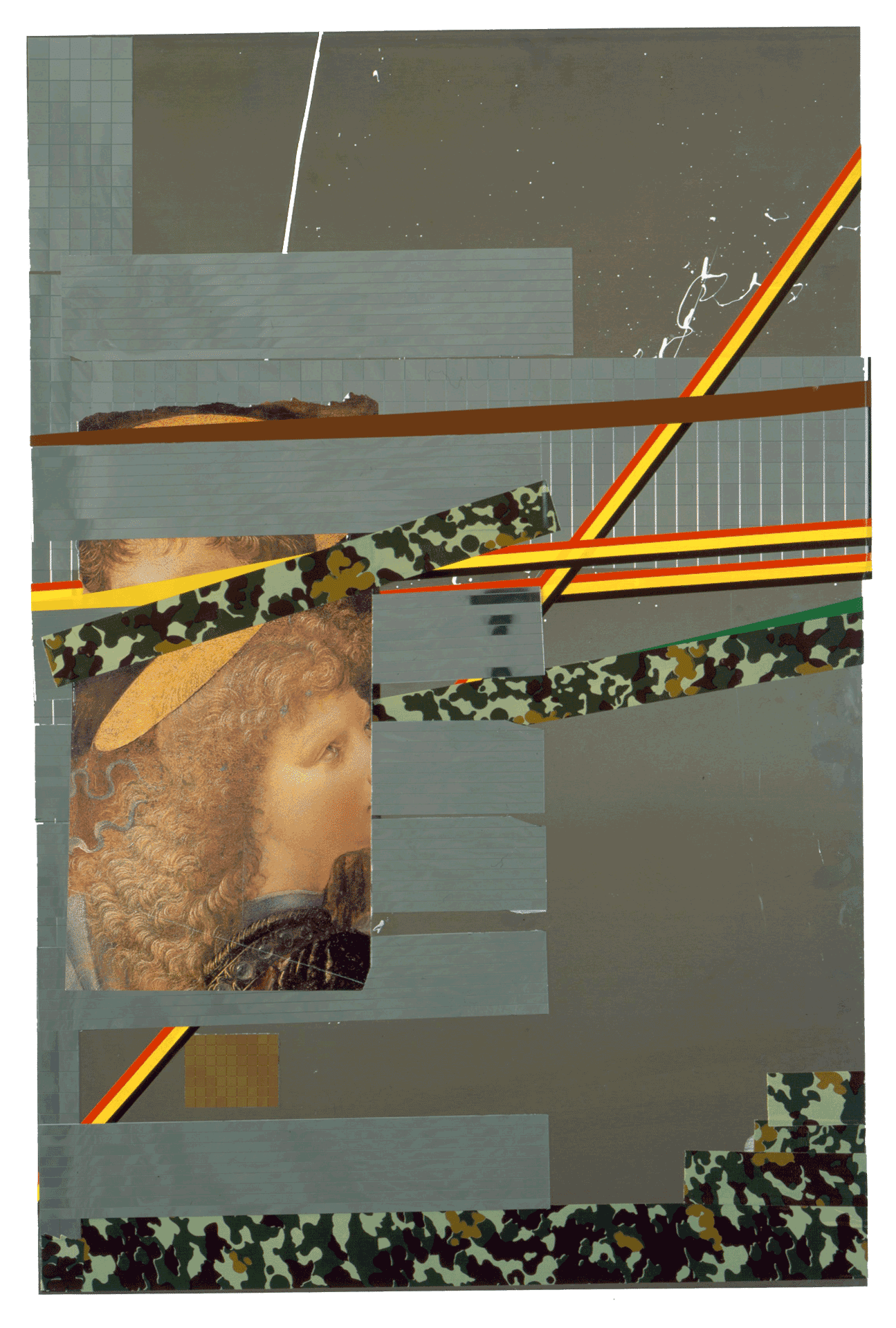 A mixed media work by Isa Genzken, titled Angel, dated 2004.