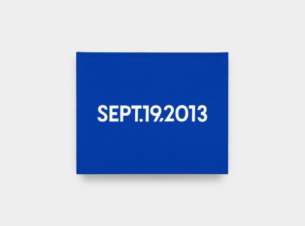 On Kawara — SEPT. 19, 2013