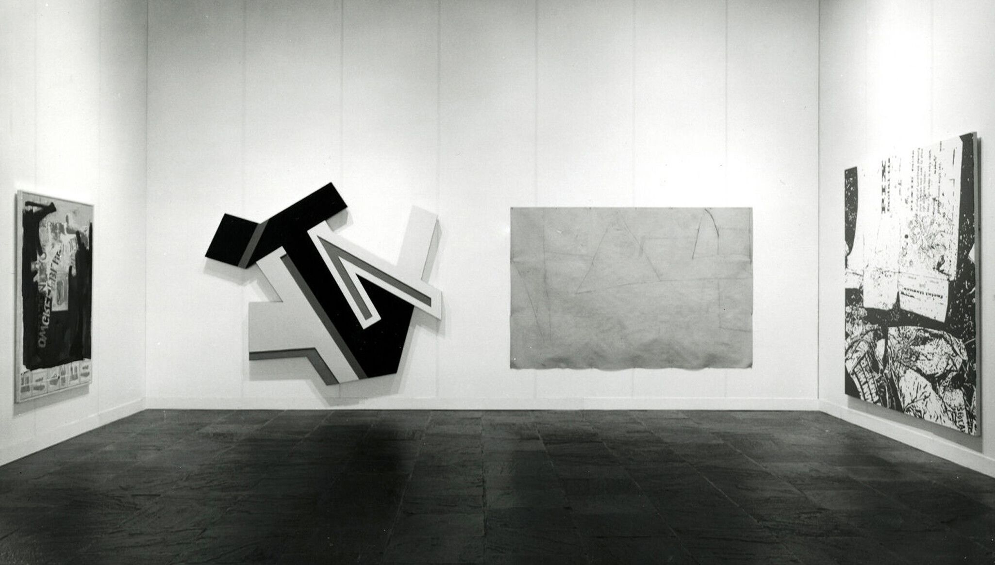 An Installation view of the 1972 Annual Exhibition: Contemporary American Painting (Whitney Museum of American Art, New York, dated January 25–March 19, 1972). Photograph by Geoffrey Clements