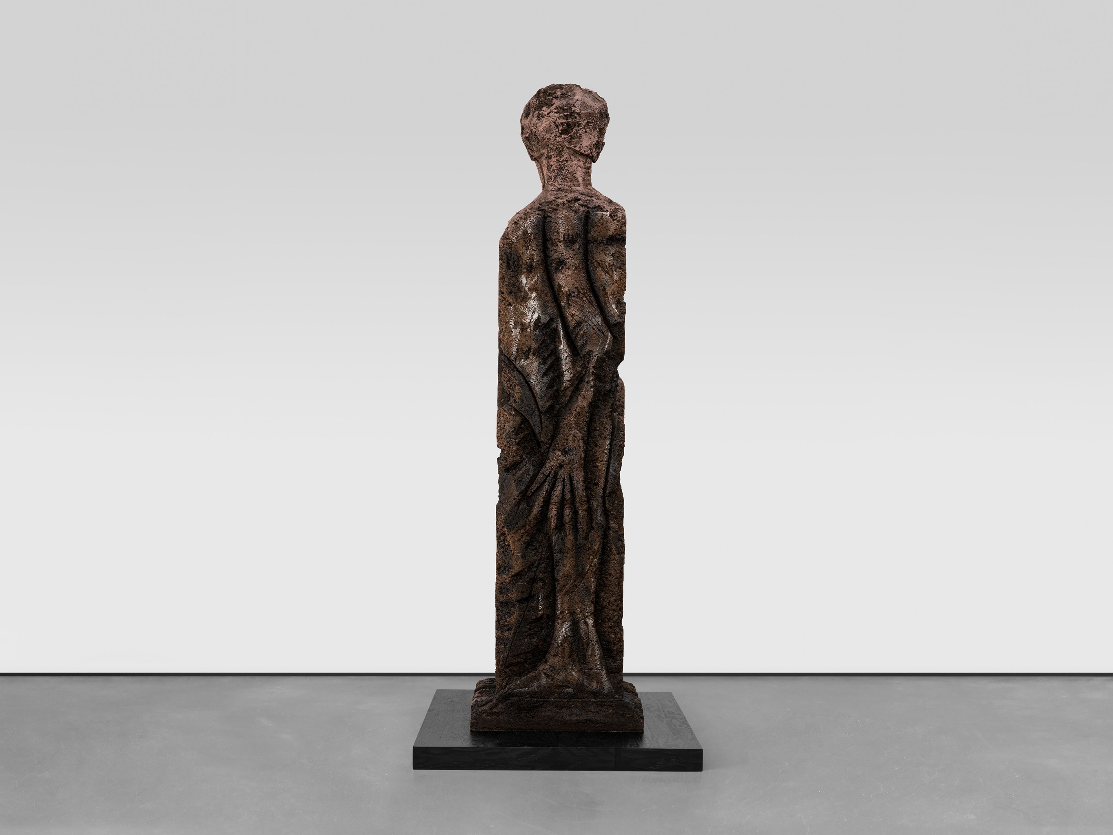 A sculpture by Huma Bhabha, titled Vincent, dated 2025.
