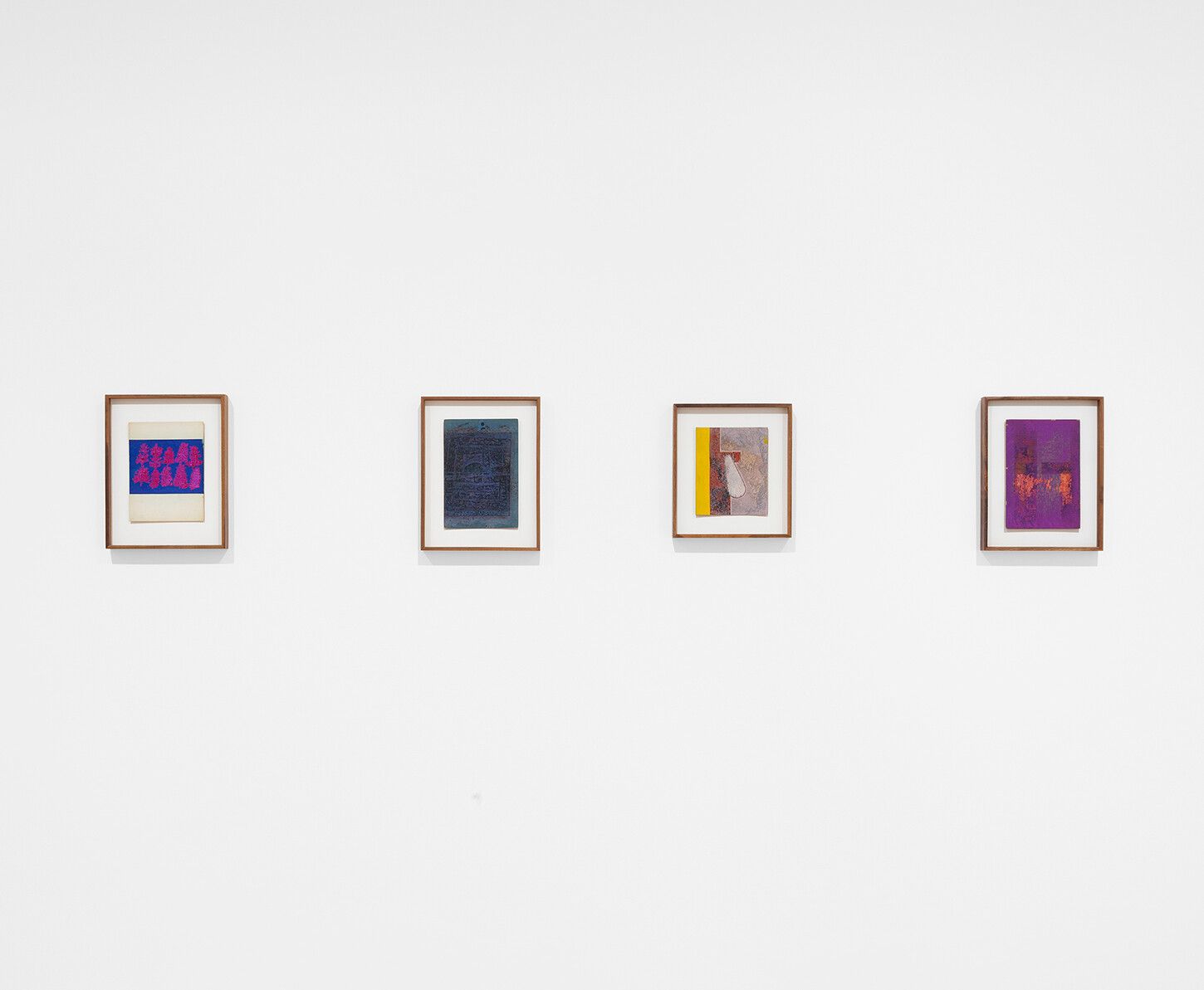 Installation view of the exhibition Black Moutnain College: The Experimenters, at David Zwirner in London, dated 2023