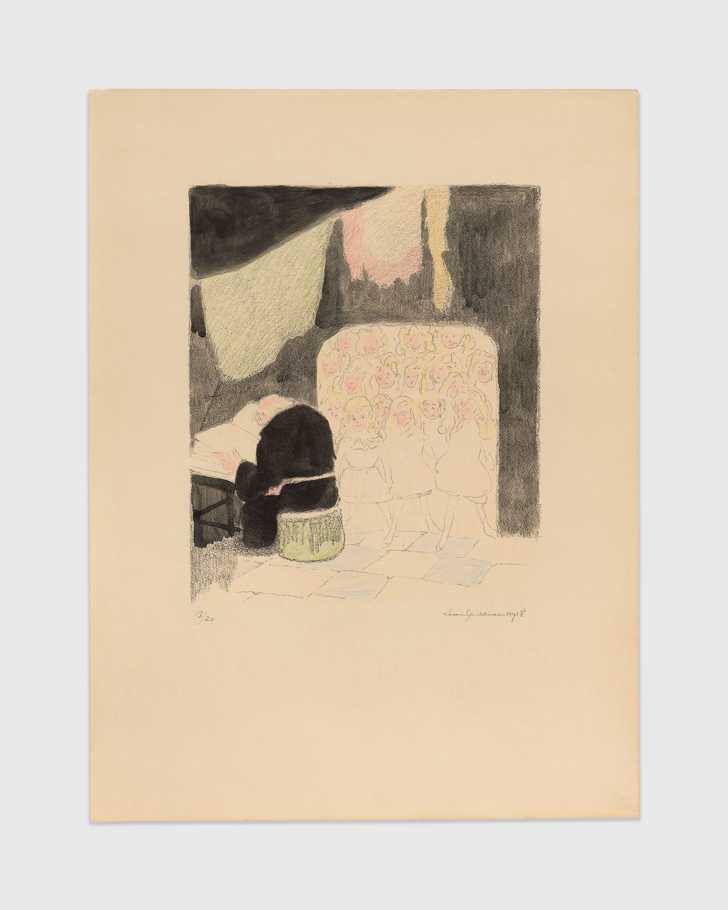 Leonspilliaert 画集 Léon Spilliaert | Fille de Lune (1914) | Available for Sale
