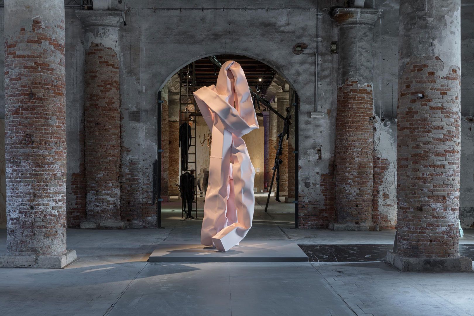 Carol Bove Venice Biennale Installation