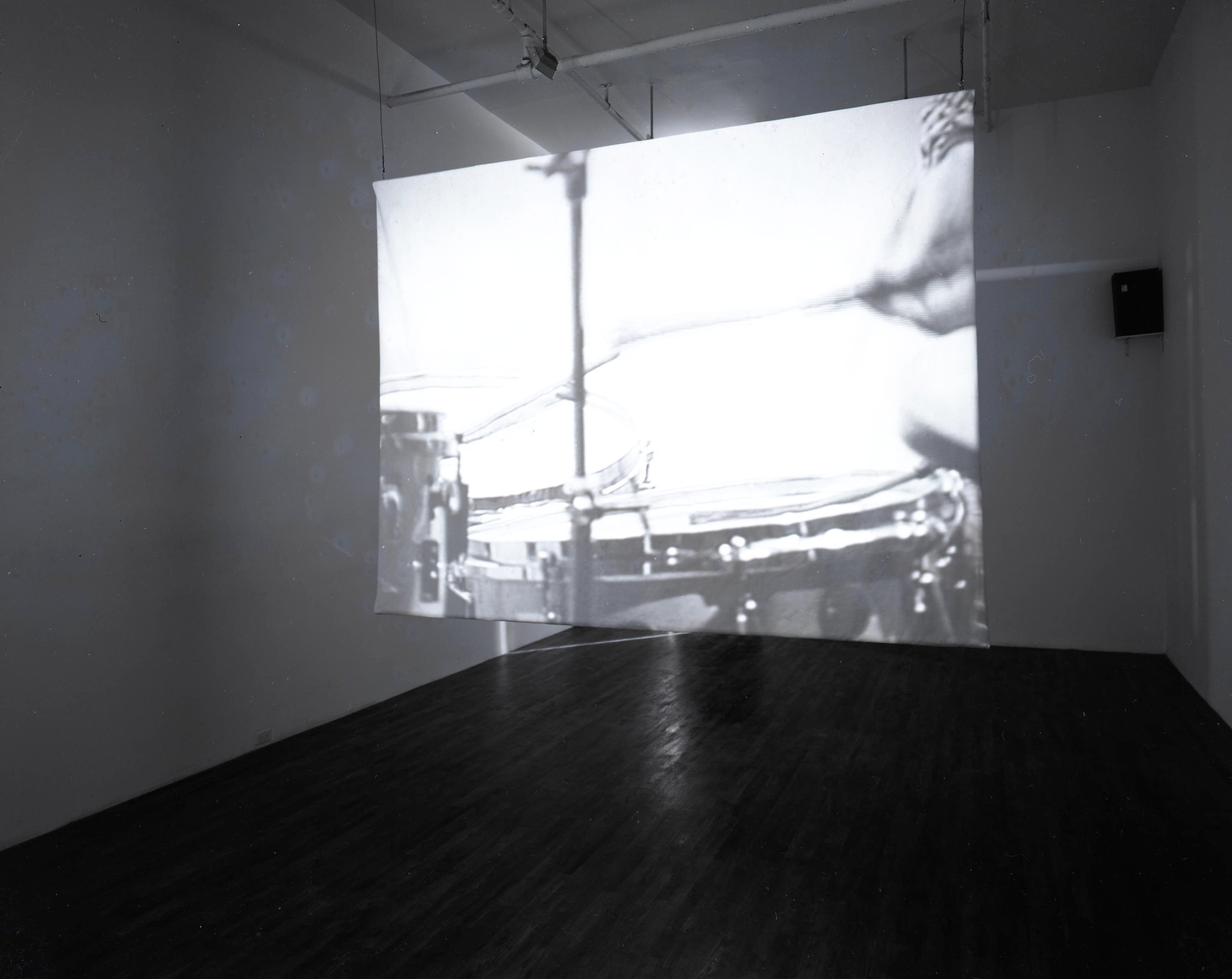 An installation view of the exhibition Stan Douglas: Hors-Champs, at David Zwirner New York, dated 1993.