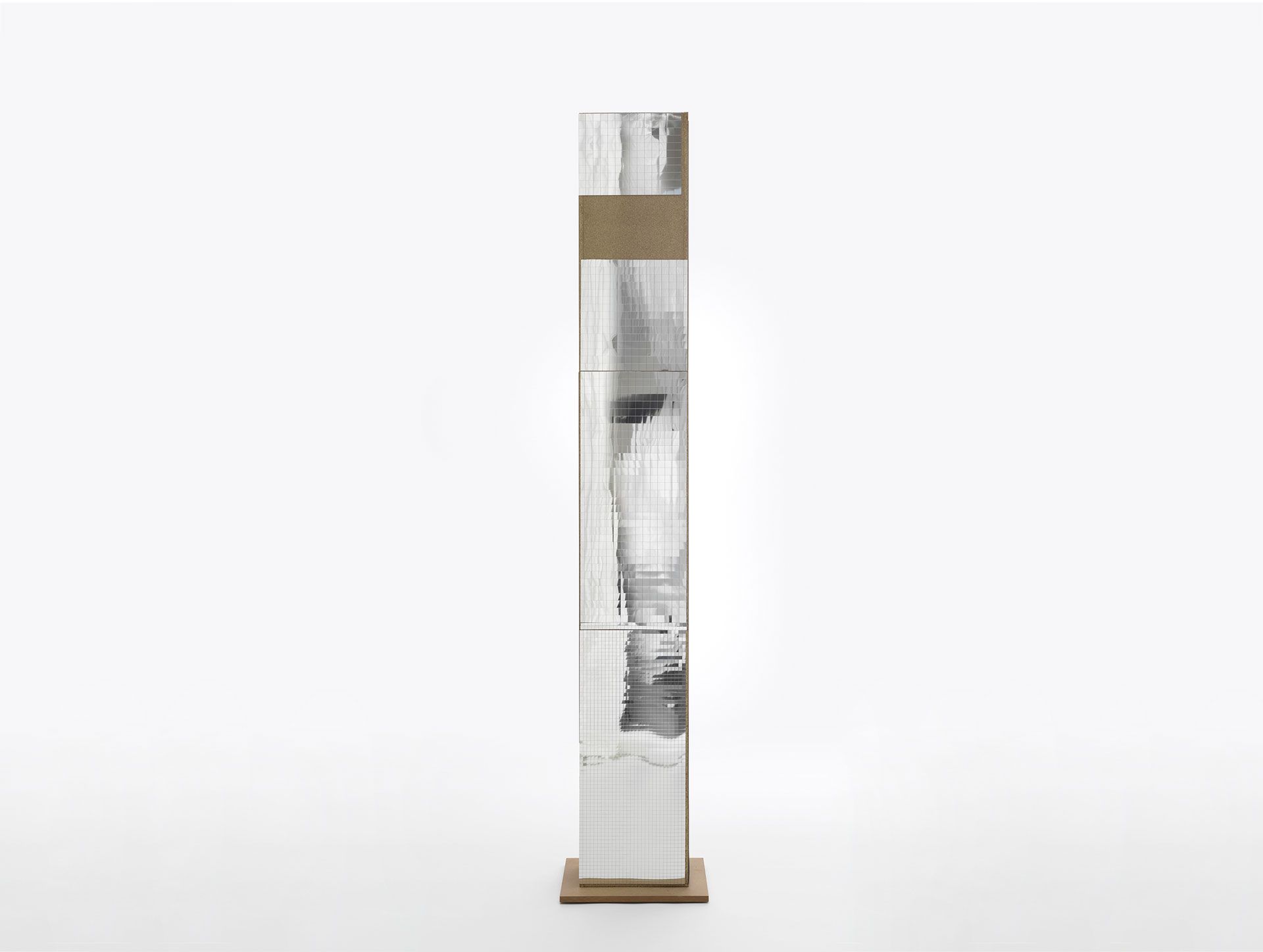 An untitled sculpture by Isa Genzken, dated 2018. 