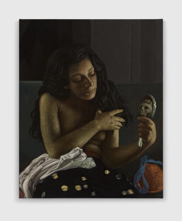 Victor Man — Maiden with Skull
