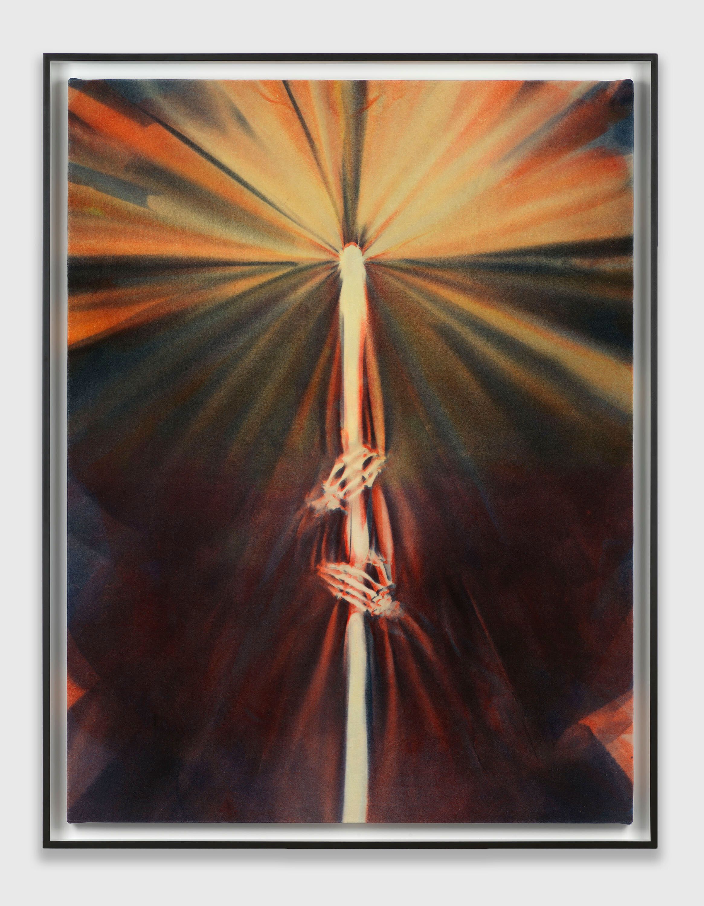 A mixed media work by Andra Ursuta, titled False Hope, dated 2020.