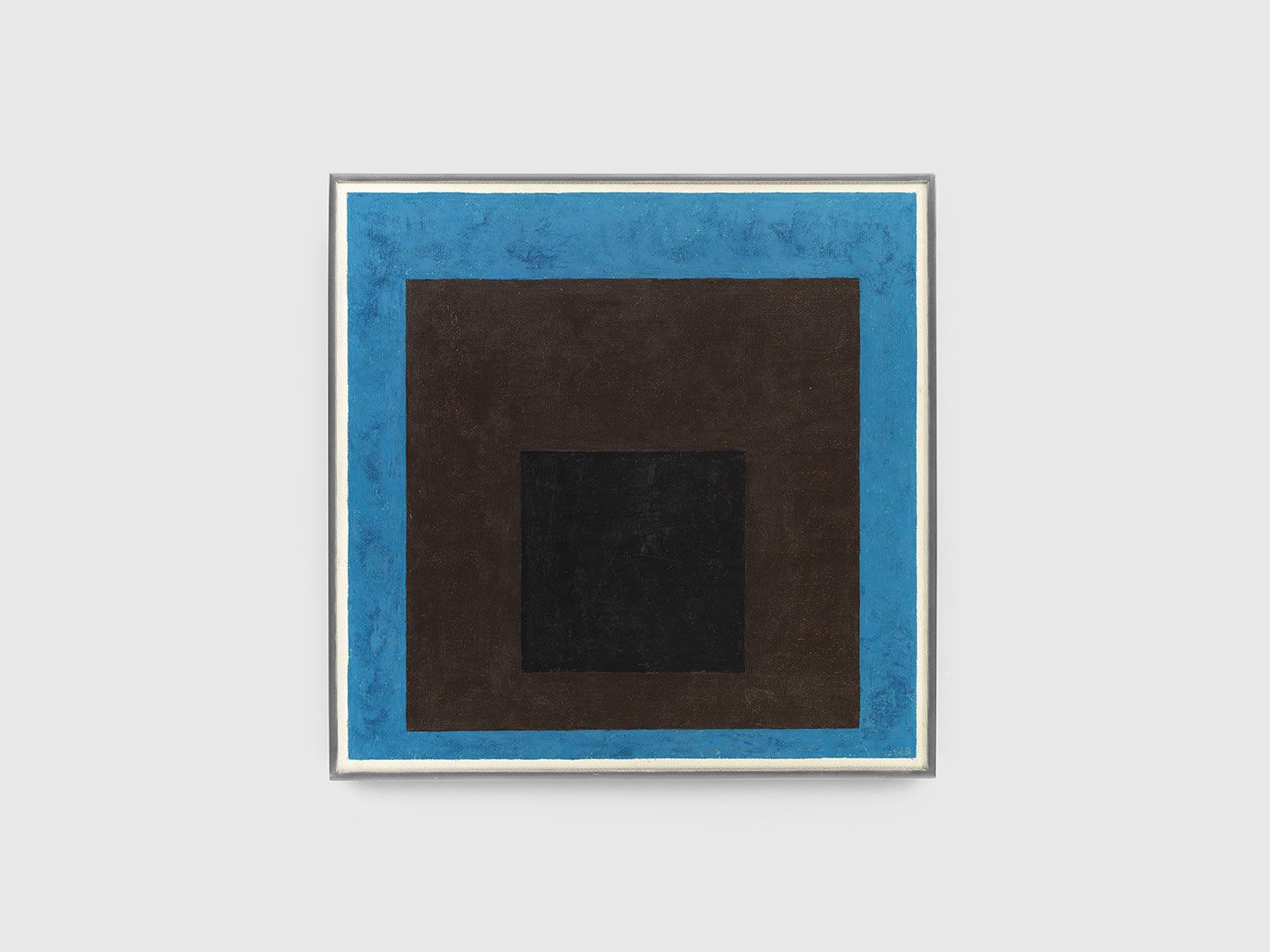 A painting by Josef Albers, titled Homage to the Square, dated 1959.