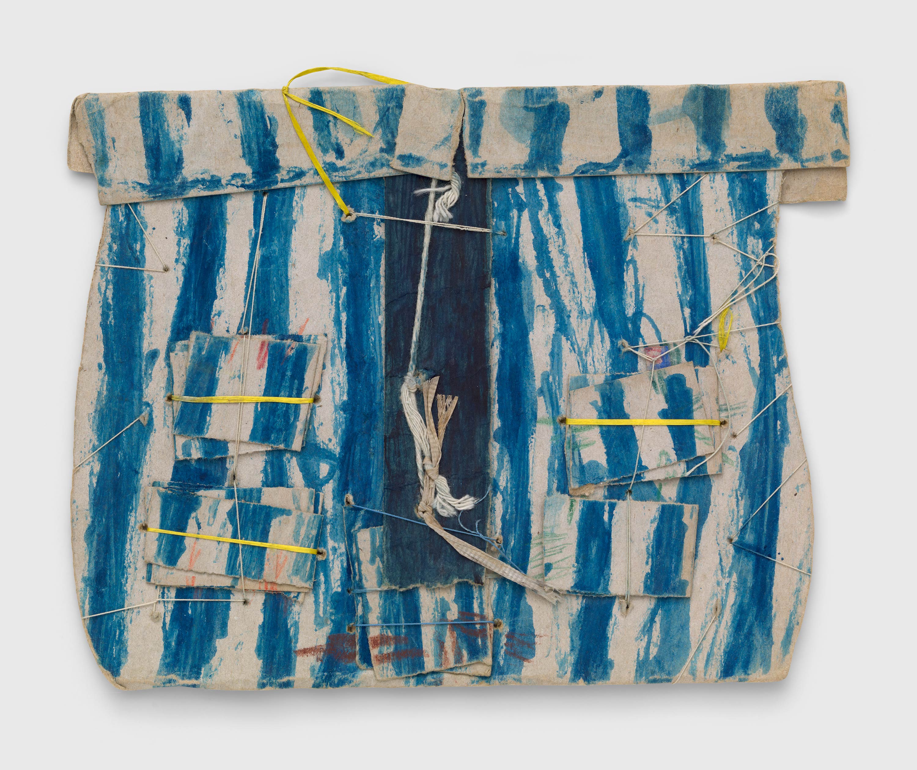 A mixed media artwork by James Castle, titled Untitled (vessel), n.d.