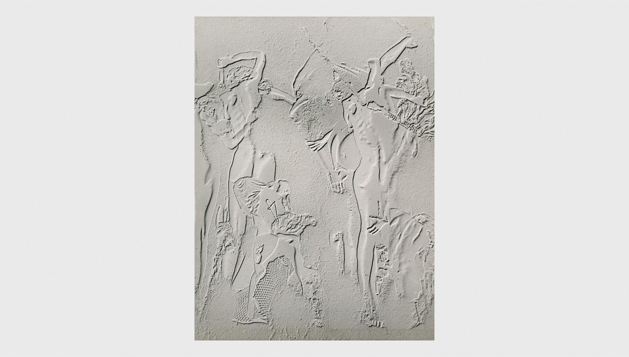 An artwork by Raoul Ubac, titled Corps ensablés, dated 1939. Collection of Centre Pompidou, Paris