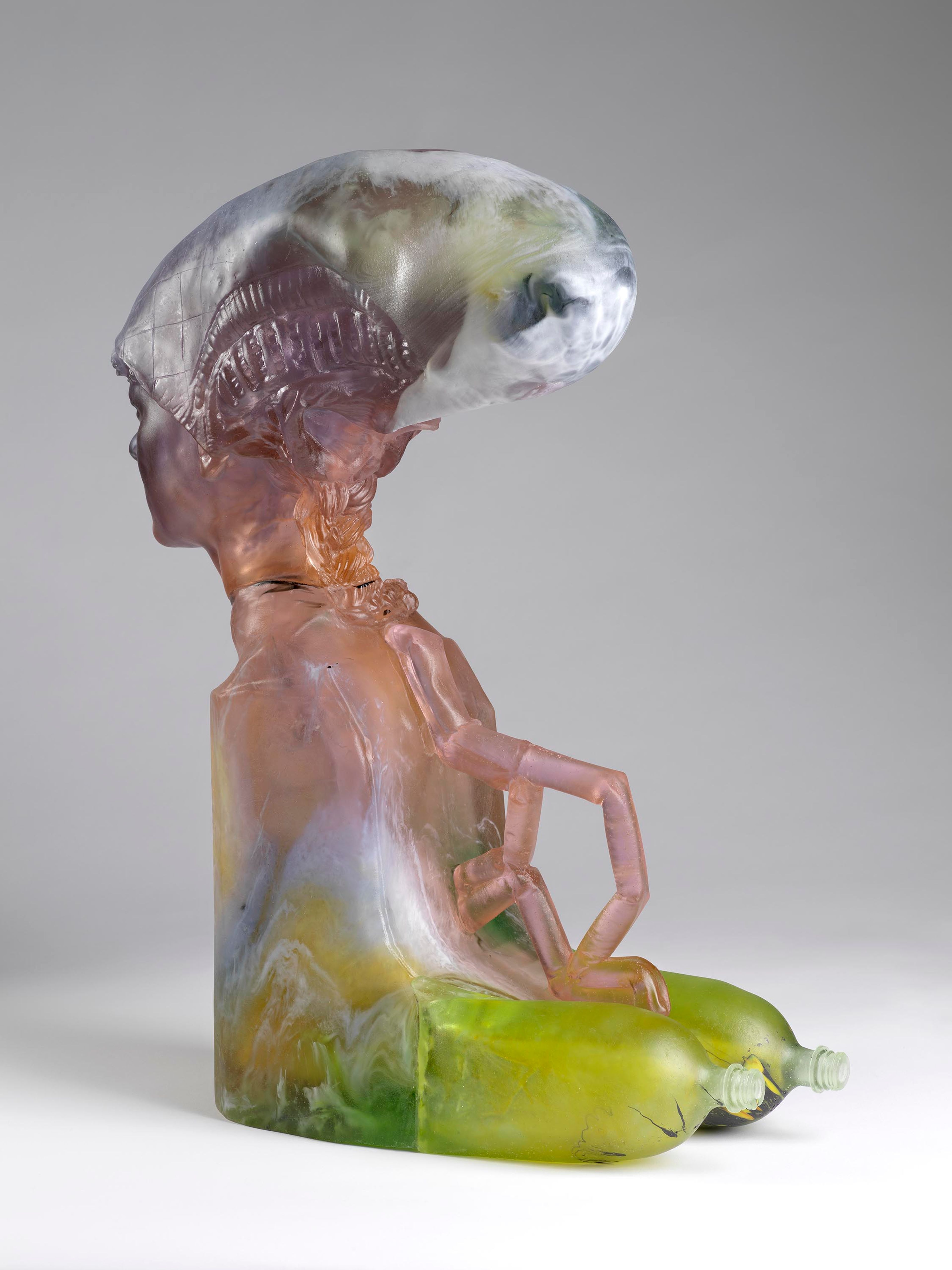 A sculpture by Andra Ursuta, titled Impersonal Growth, dated 2020.