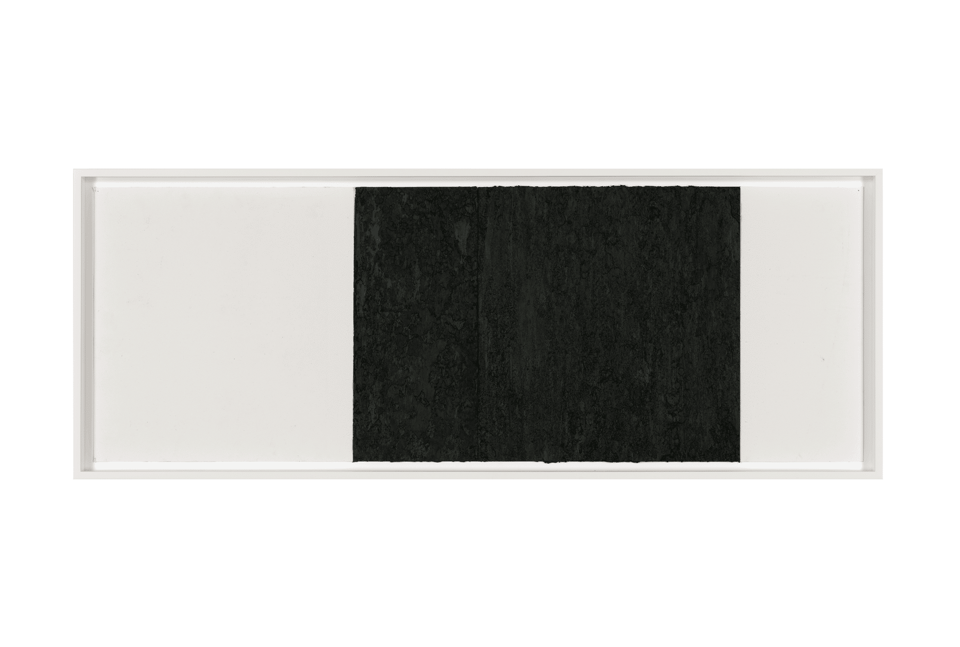A drawing by Richard Serra, titled Cape Breton Horizontal Reversal #11, dated 2014.