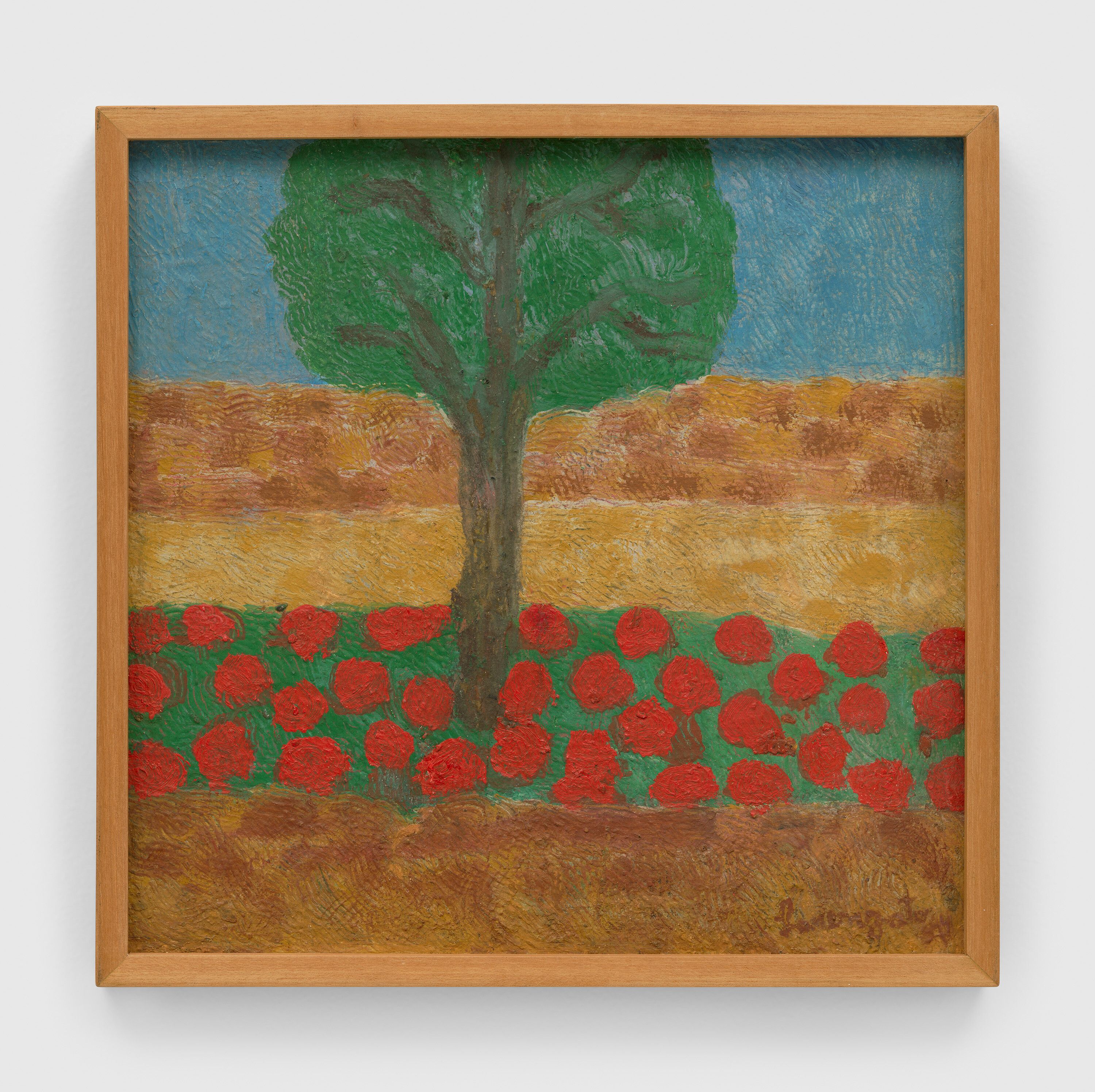 A painting by Amadeo Luciano Lorenzato, titled Sem título (Untitled), dated 1974.
