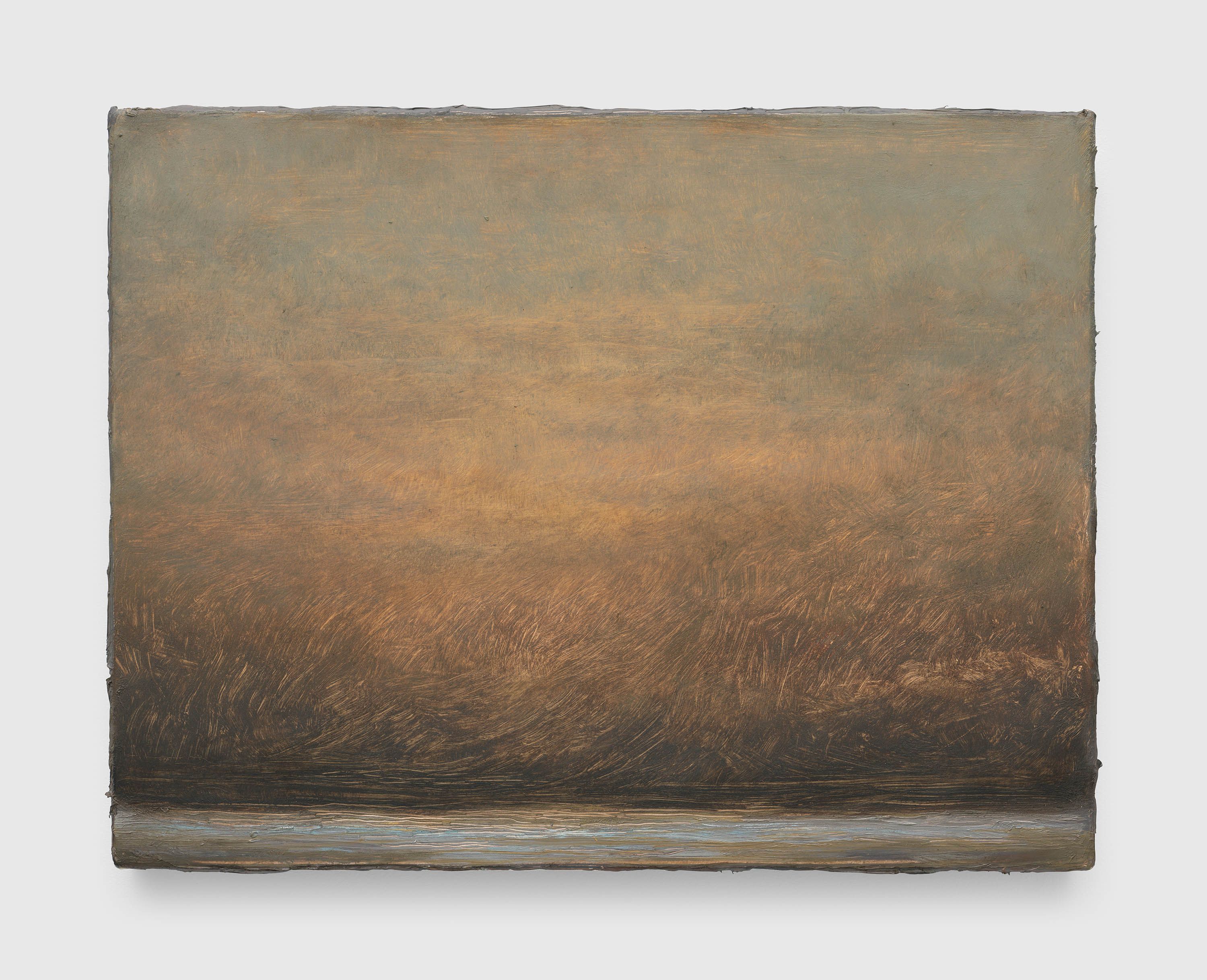 A painting by Lucas Arruda, called Untitled (from the Deserto-Modelo series), dated 2023.