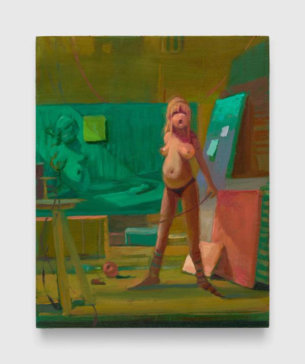 Lisa Yuskavage — Model with Skewer
