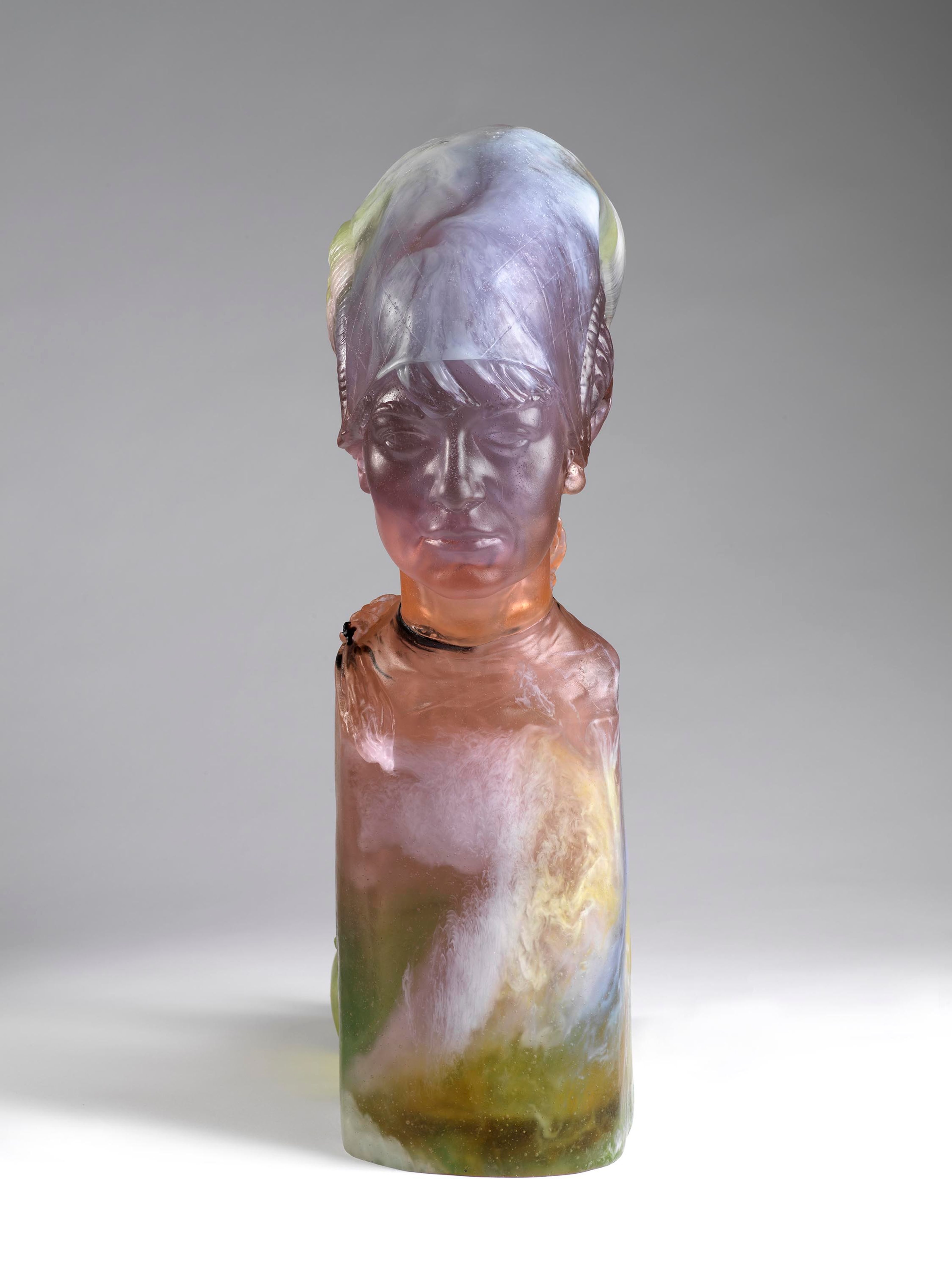 A sculpture by Andra Ursuta, titled Impersonal Growth, dated 2020.