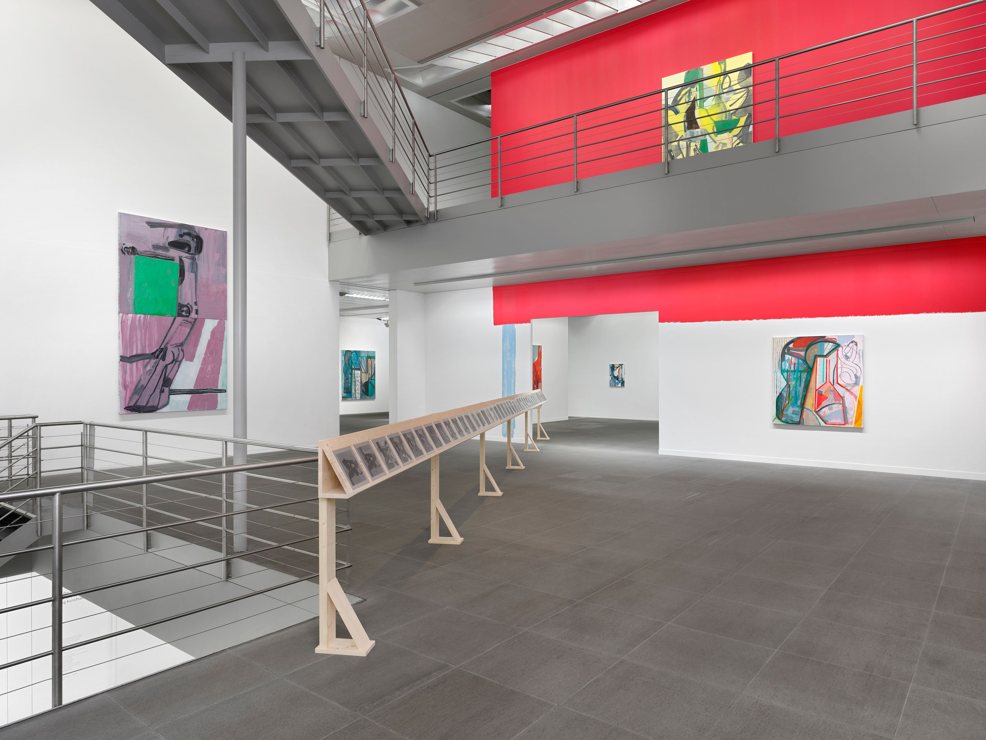 , Amy Sillman: Oh, Clock!, Kunstmuseum Bern, Bern, Switzerland, 2024.