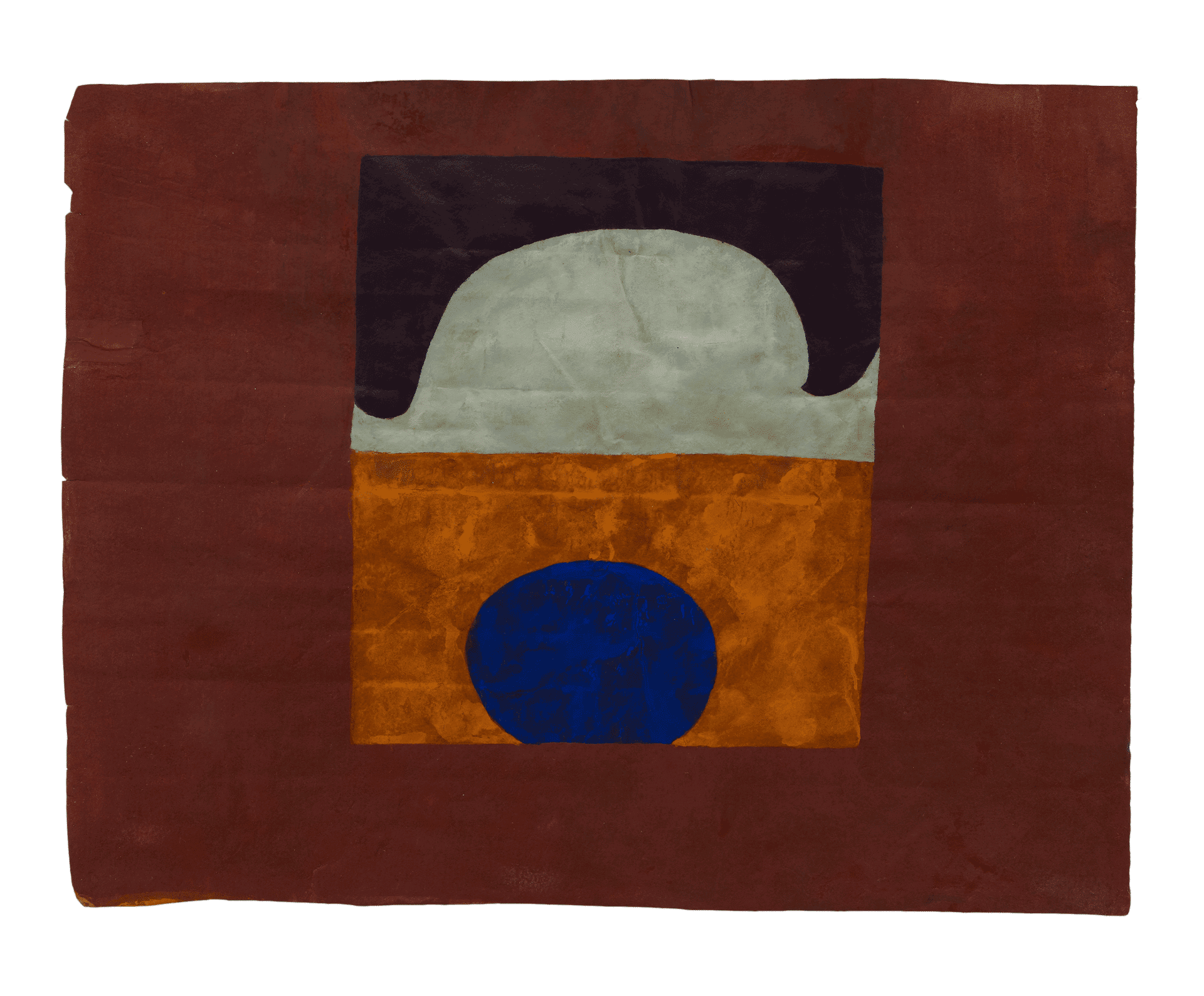 A painting by Suzan Frecon, titled for a large painting - (malachite color), dated 2007.