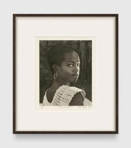 A print by Njideka Akunyili Crosby, titled Small-small Palava, dated 2025.