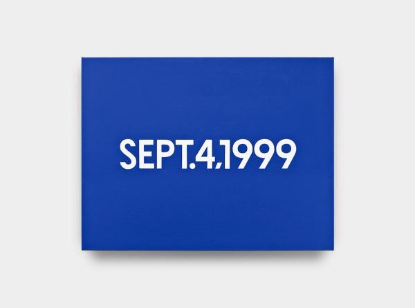 On Kawara — SEPT. 4, 1999