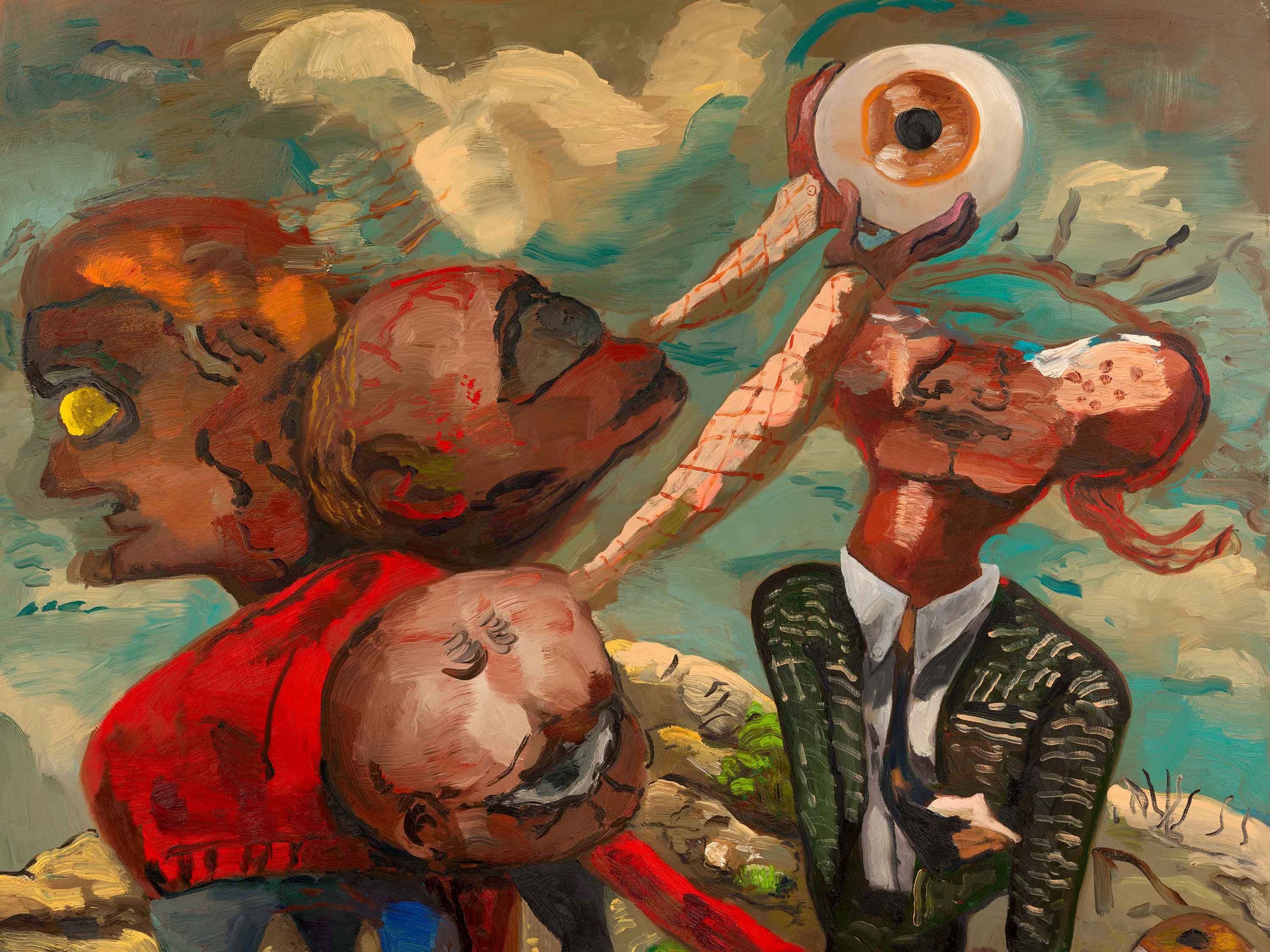 Dana Schutz: The Optometrists, 2024 | David Zwirner