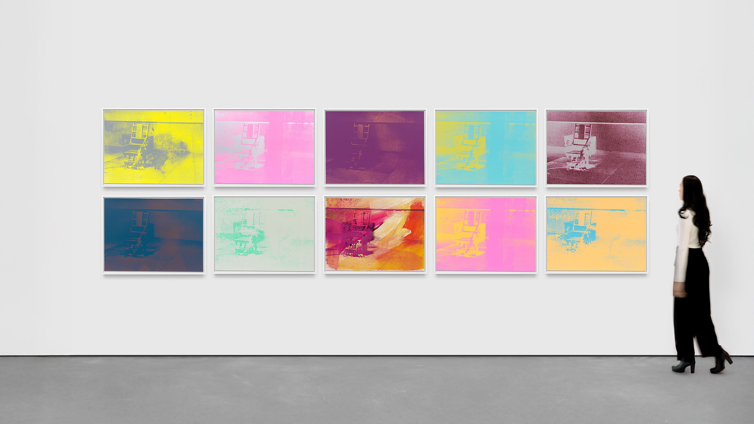 Exceptional Prints: Andy Warhol | Electric Chair, 1971 | David Zwirner