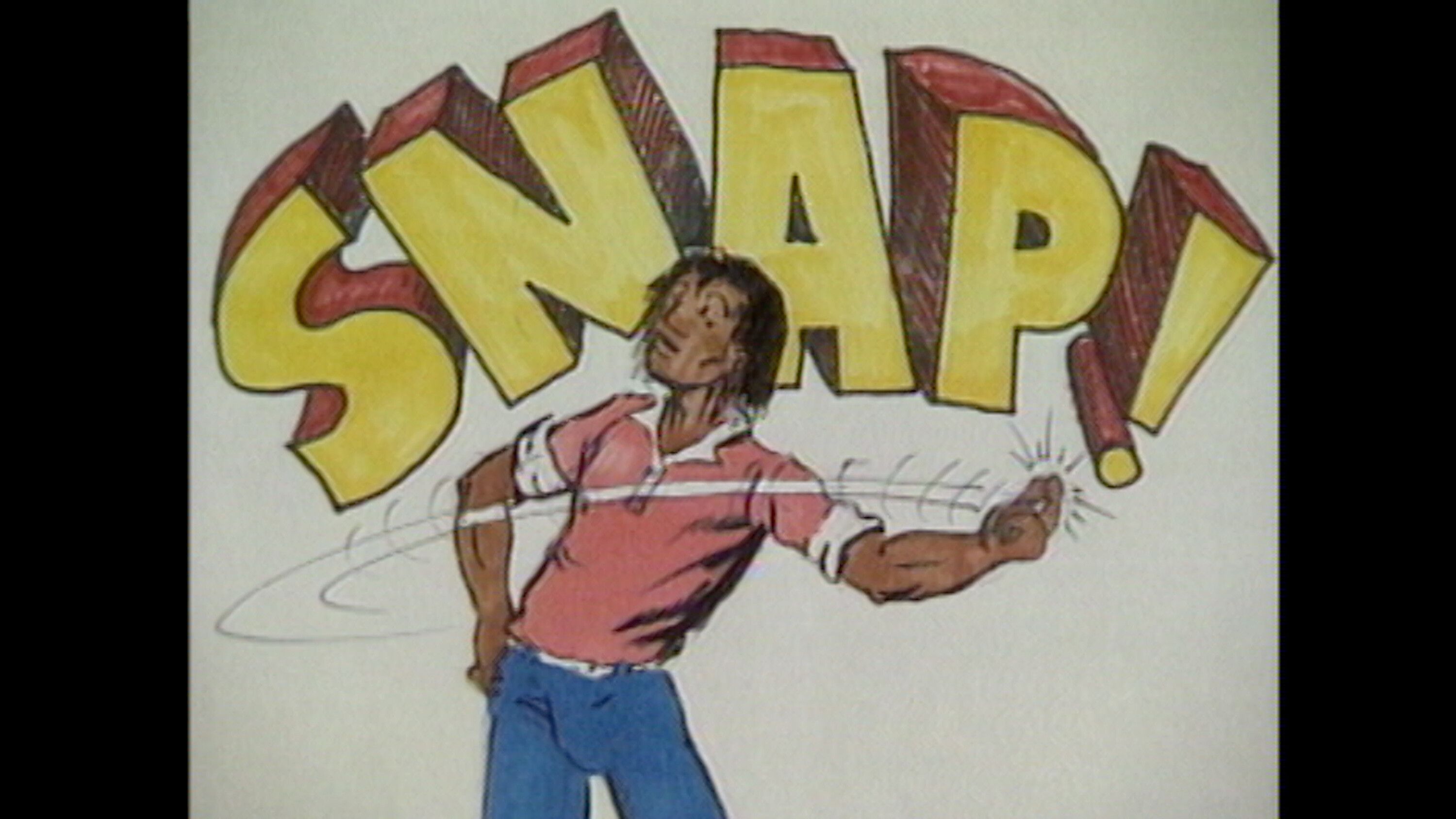 A production still from a film by Marlon Riggs, titled Tongues Untied, made in 1989.