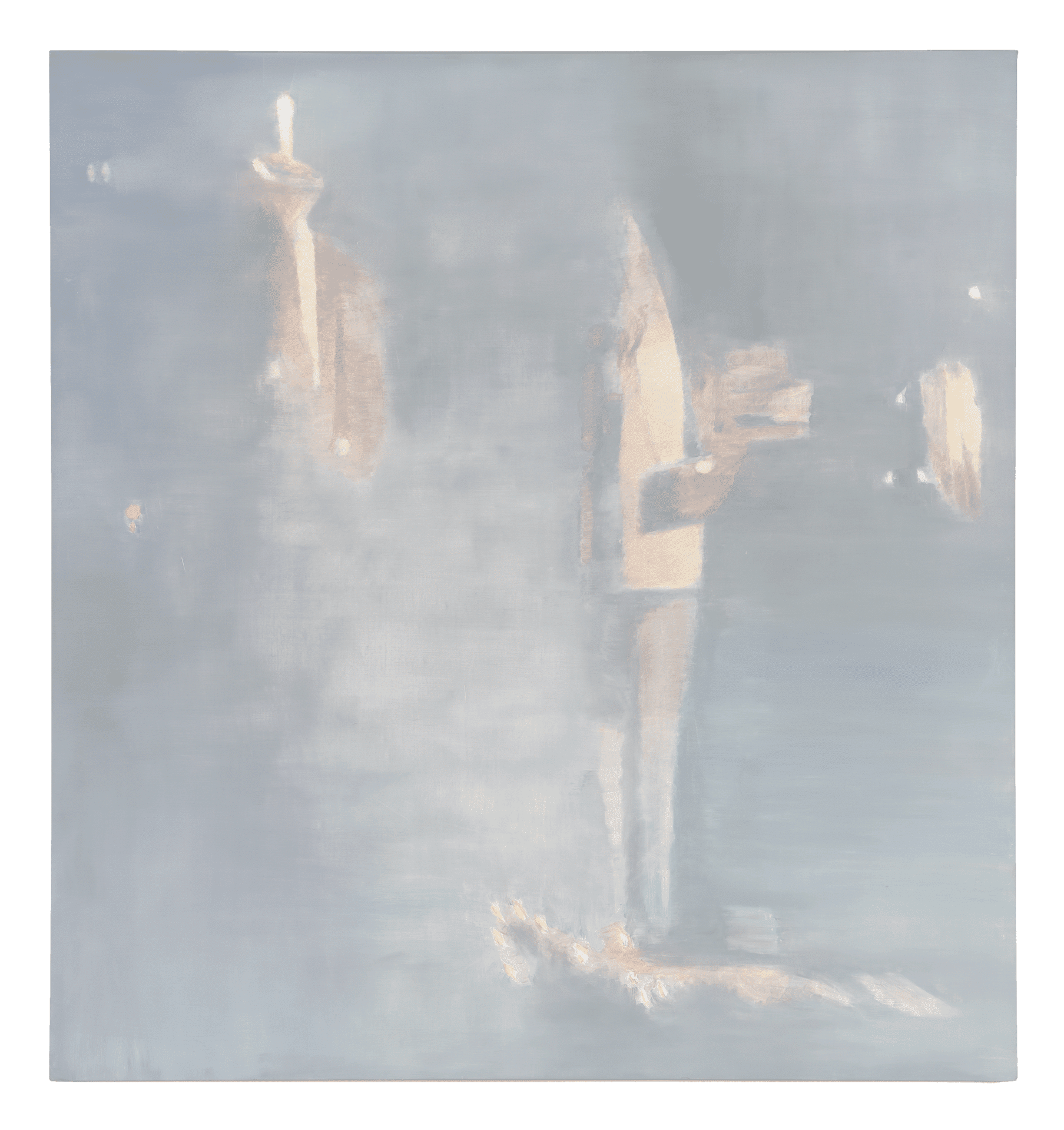 A painting by Luc Tuymans, titled Fortune, dated 2003.