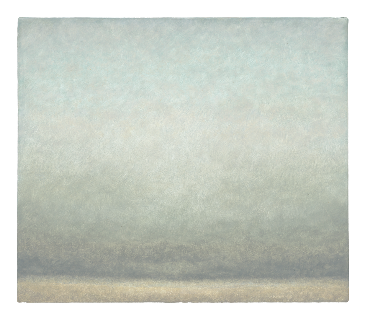 A painting by Lucas Arruda, titled Untitled (from the Deserto-Modelo series), dated 2019.