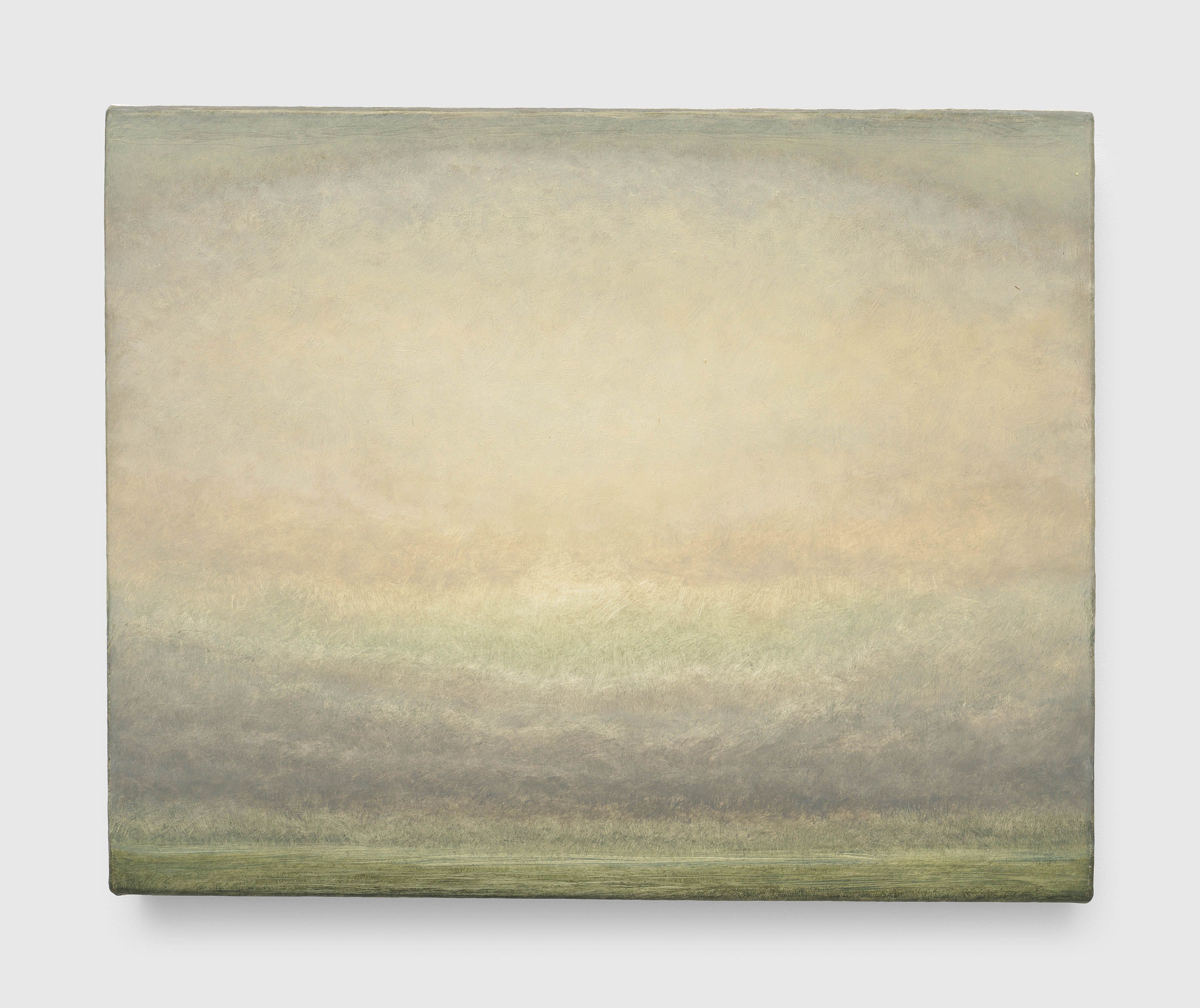 A painting by Lucas Arruda, called Untitled (from the Deserto-Modelo series), dated 2023.